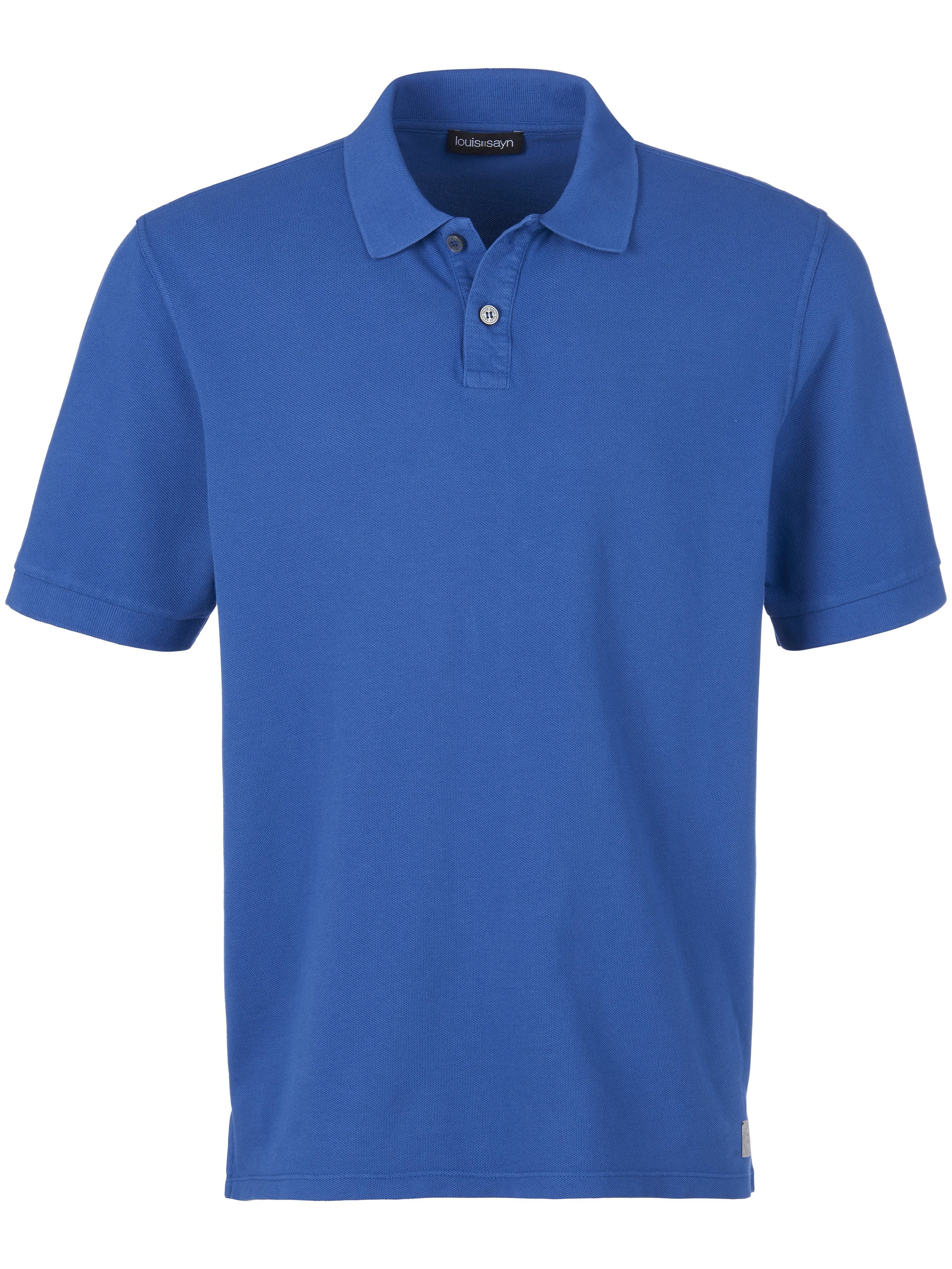 Poloshirt 100% katoen Van Louis Sayn blauw