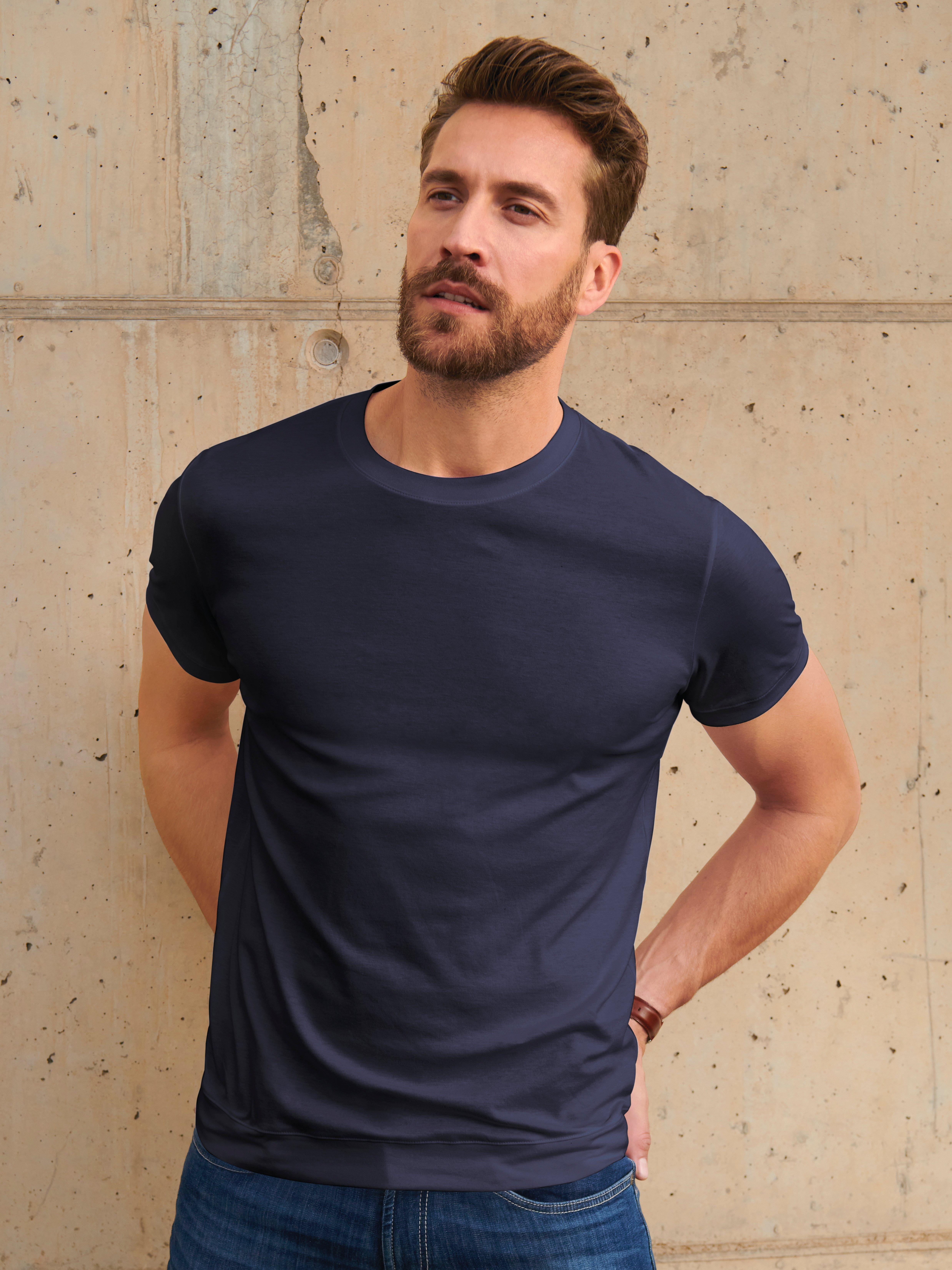 Ragman - Shirt van 100% katoen met ronde hals