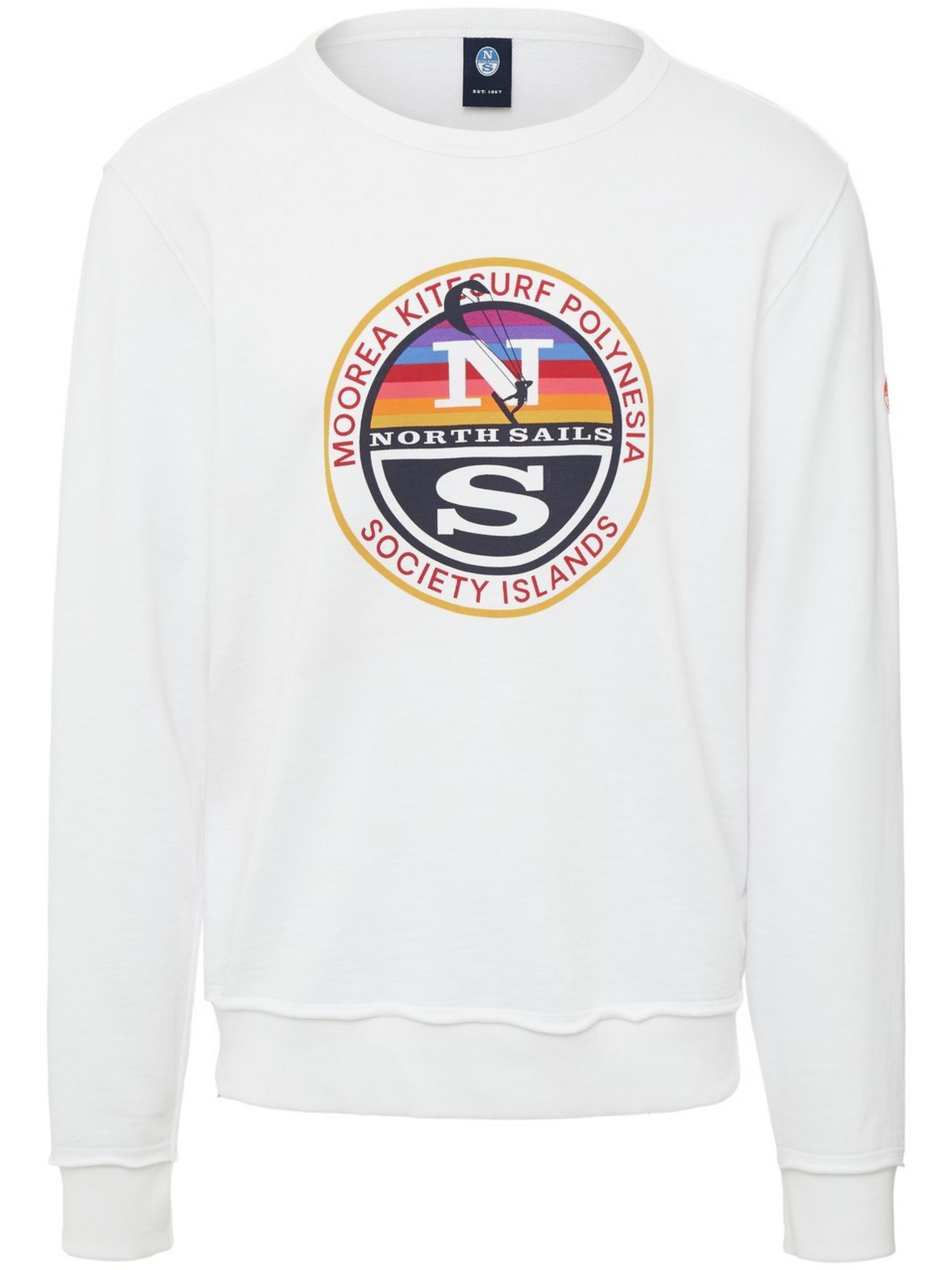 Le sweatshirt 100% coton  North Sails blanc