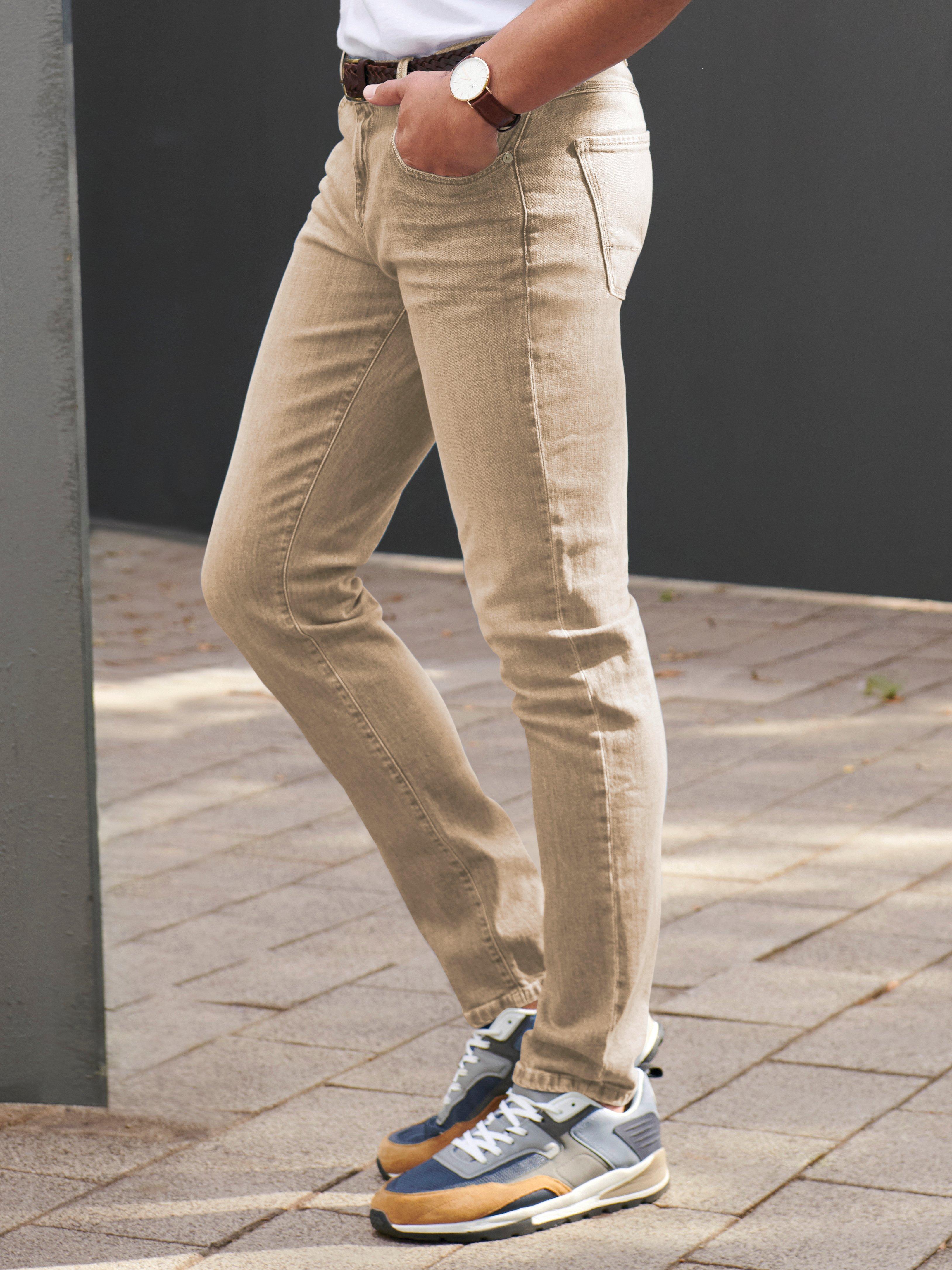 Alberto - Jeans model Robin 54 Regular Fit, inch-længde 30 Beige