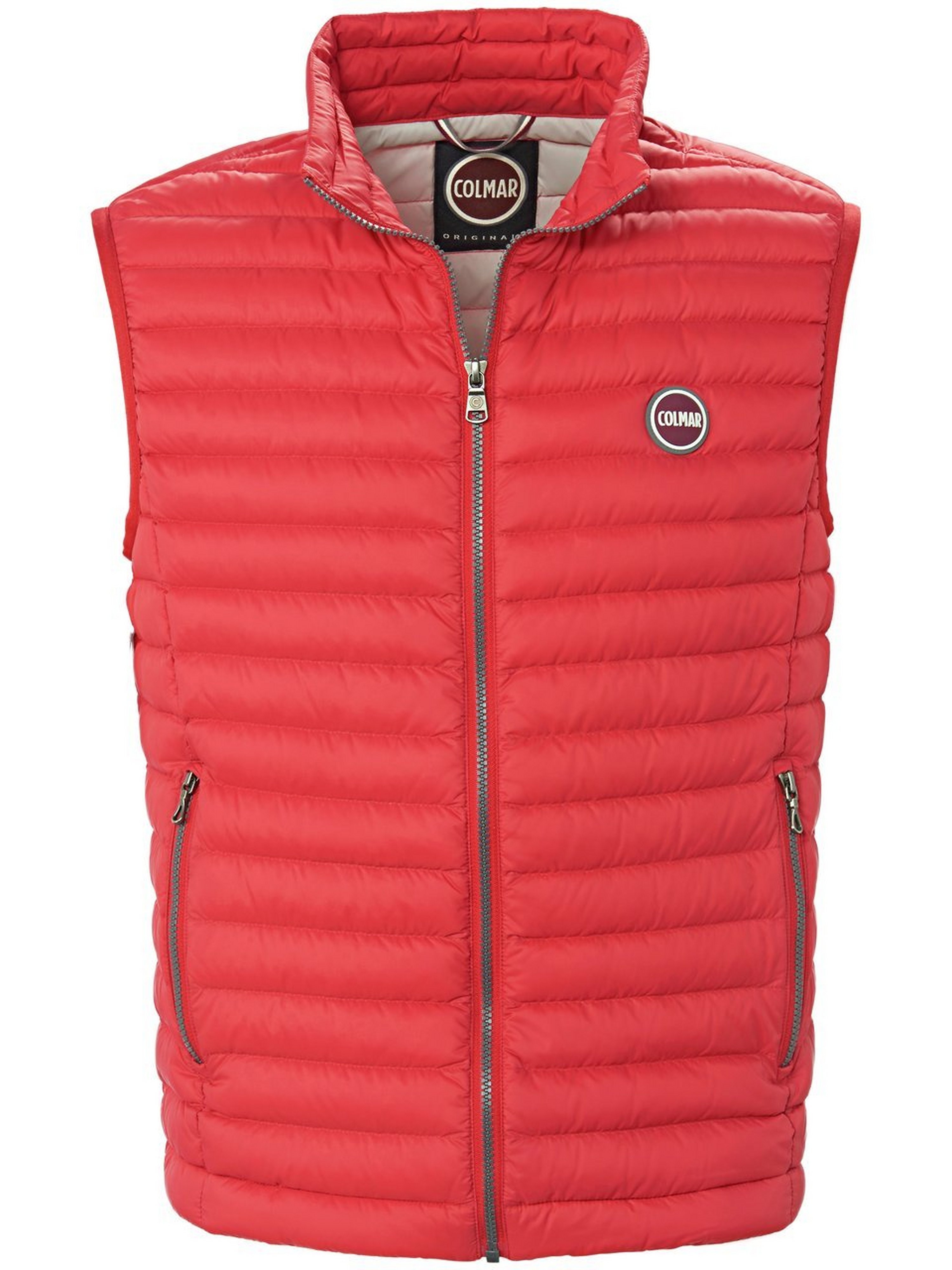 Quilted down waistcoat COLMAR red