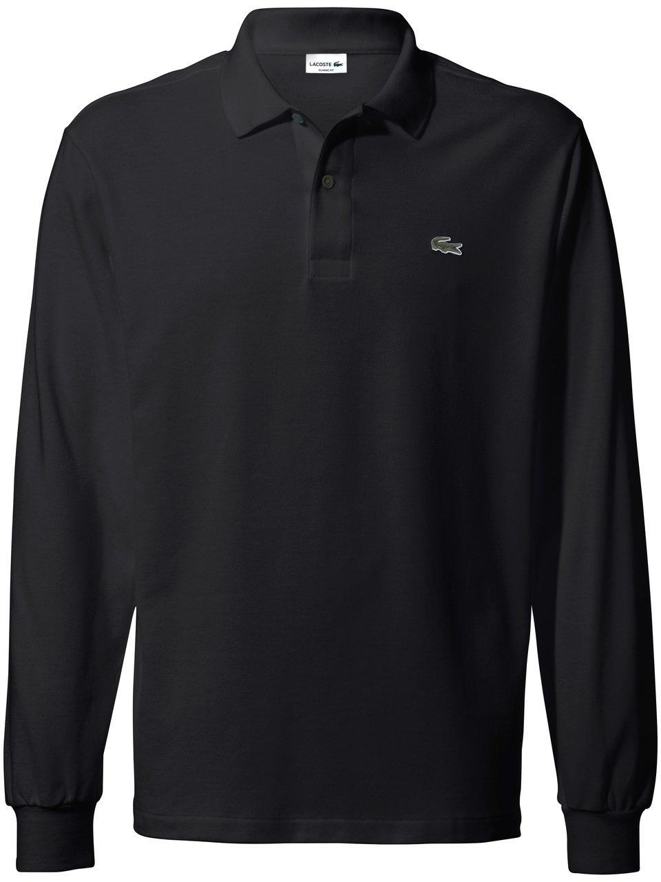 Poloshirt model L1312 100% katoen Van Lacoste zwart