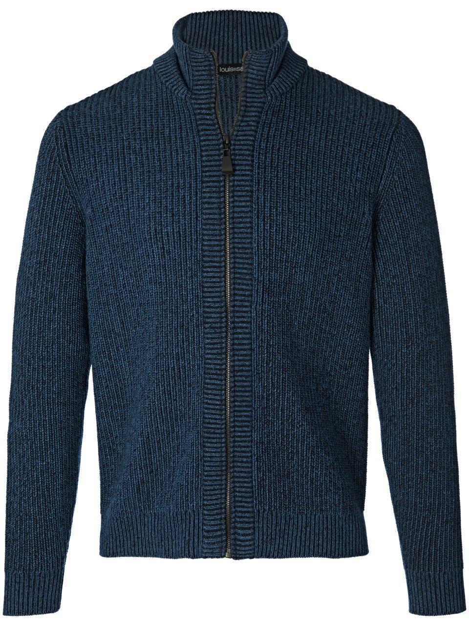 Vest in ribbreisel Van Louis Sayn blauw