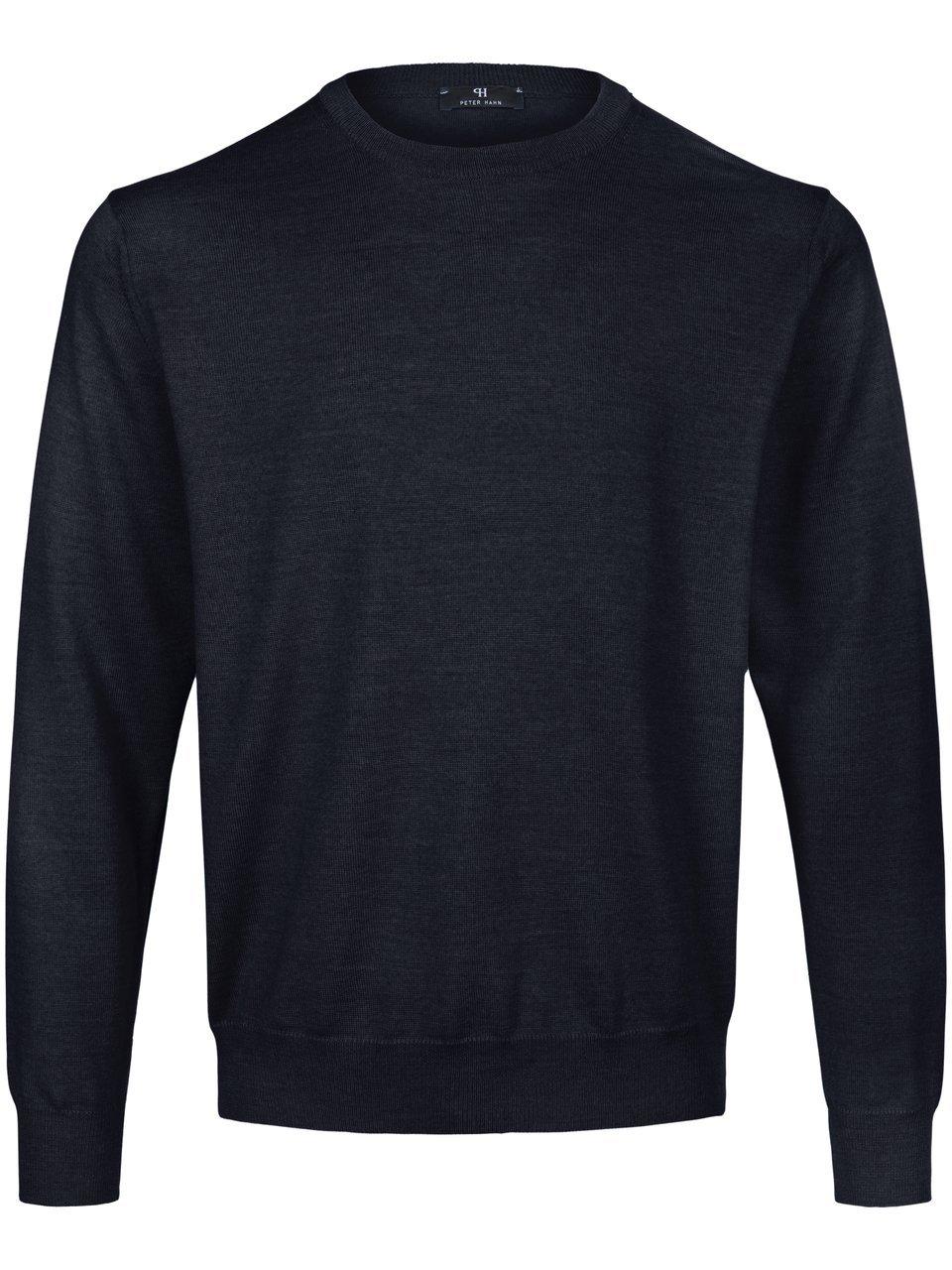 Rundhals-Pullover Peter Hahn blau günstig online kaufen