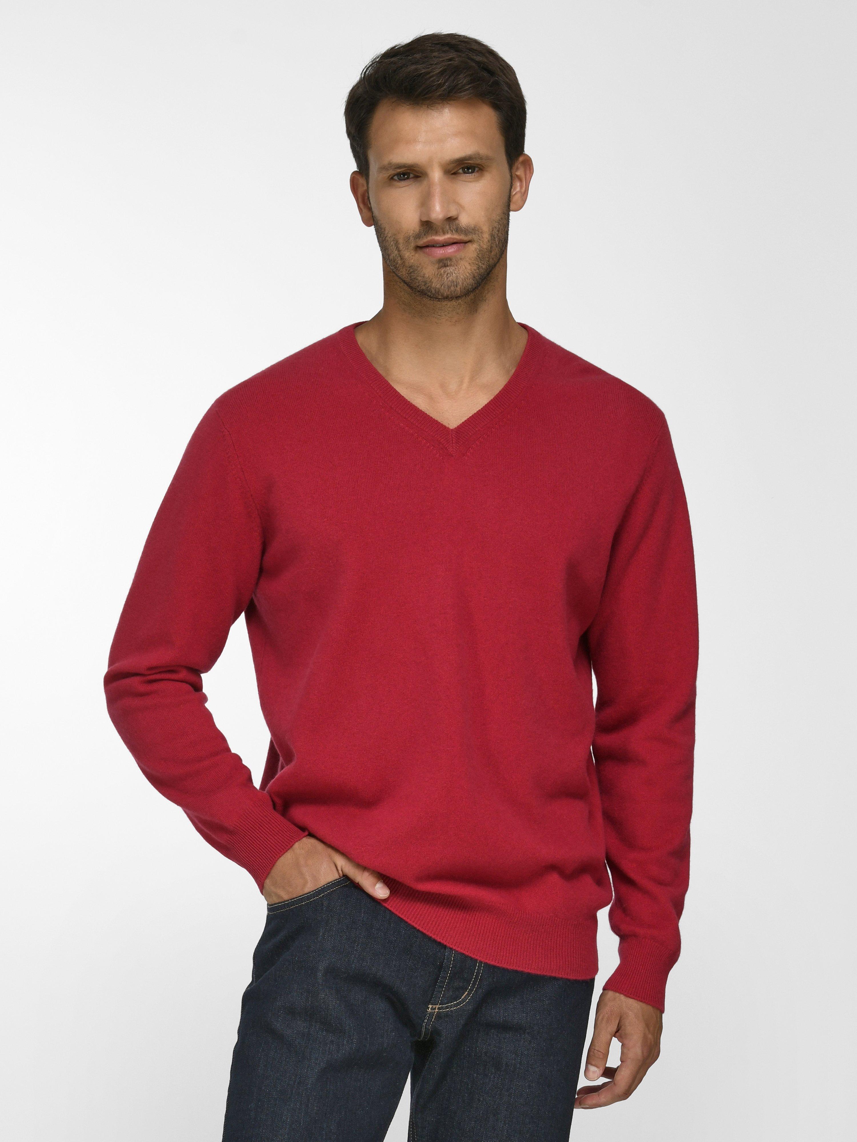Peter Hahn Cashmere - V-Pullover aus 100% Premium-Kaschmir