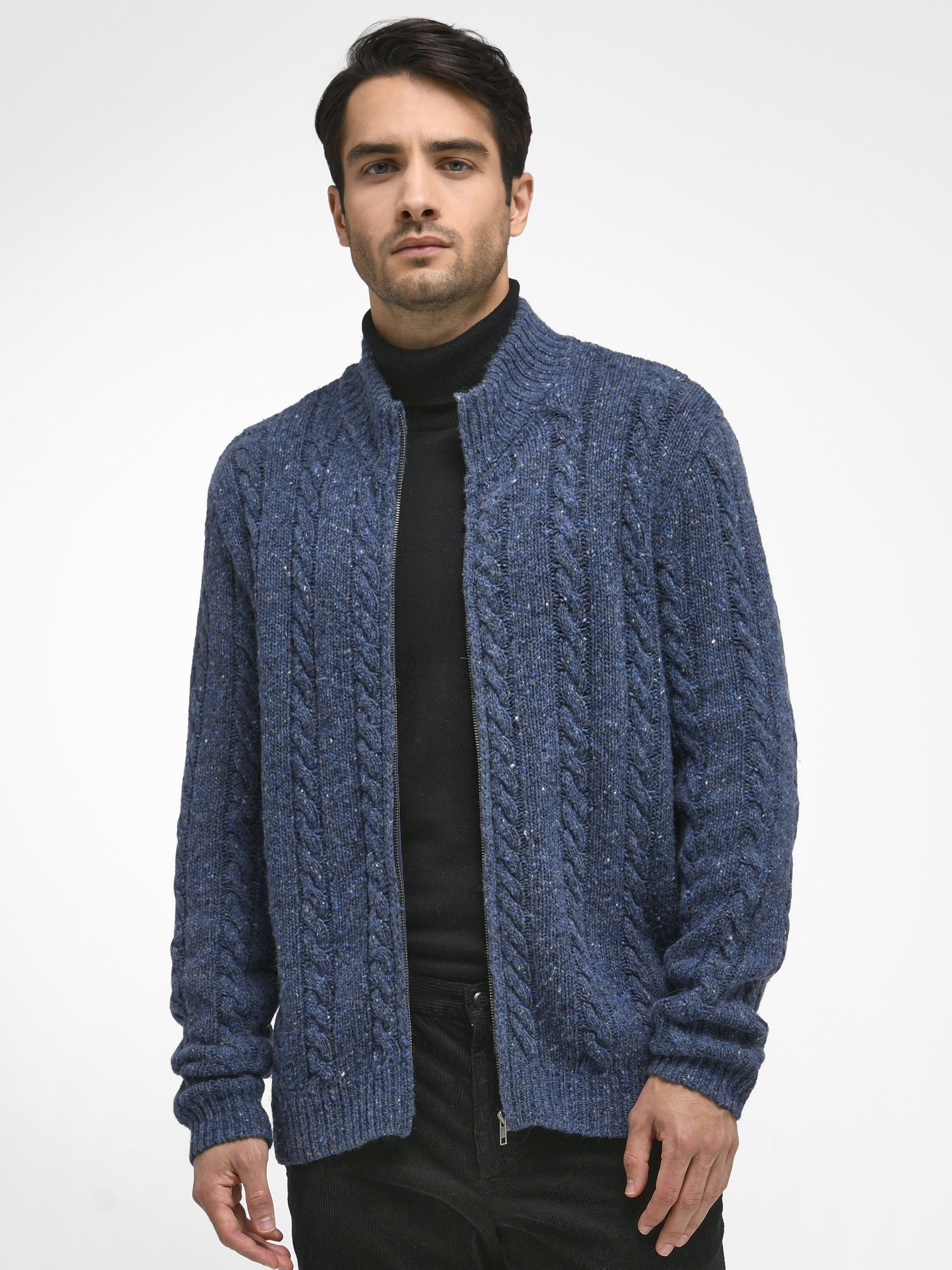 Louis Sayn - Strickjacke mit Stehkragen