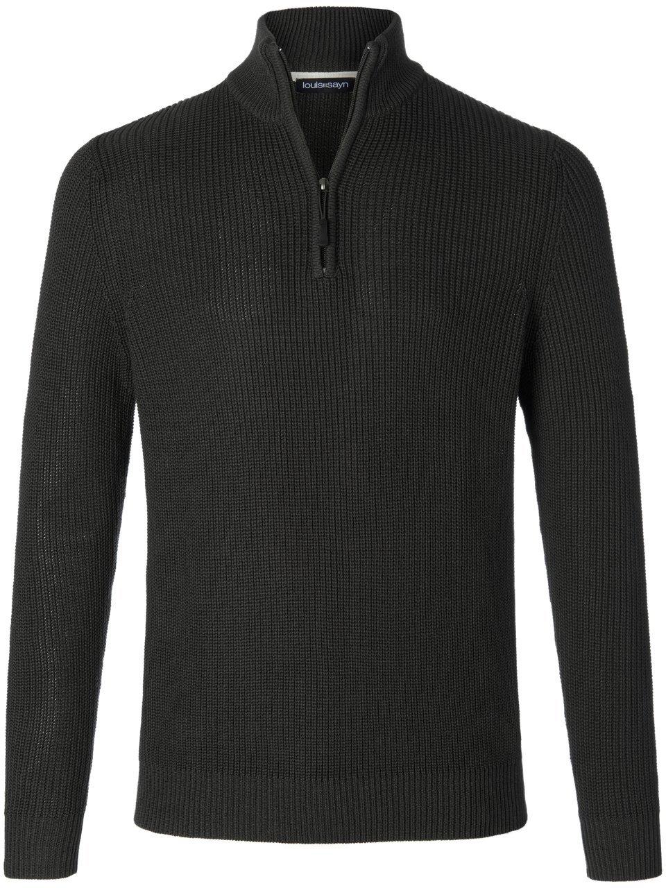 Pullover Stehbundkragen Louis Sayn grau