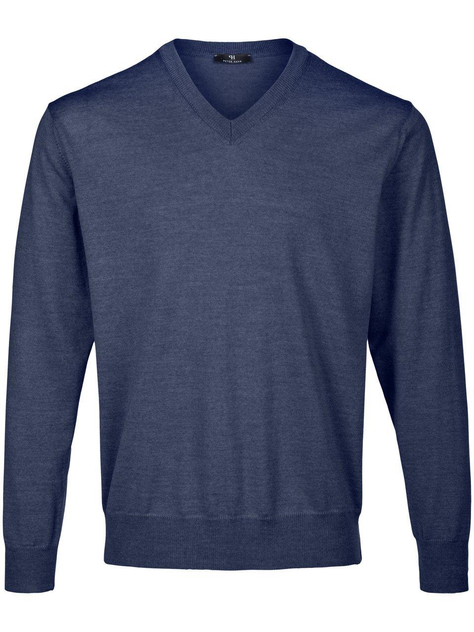 V-Pullover Peter Hahn blau günstig online kaufen