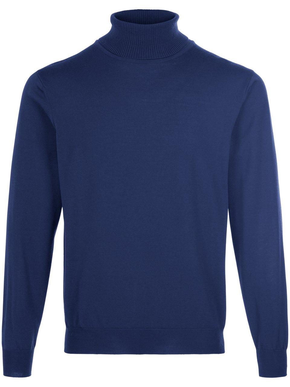 Rollkragen-Pullover Peter Hahn blau günstig online kaufen