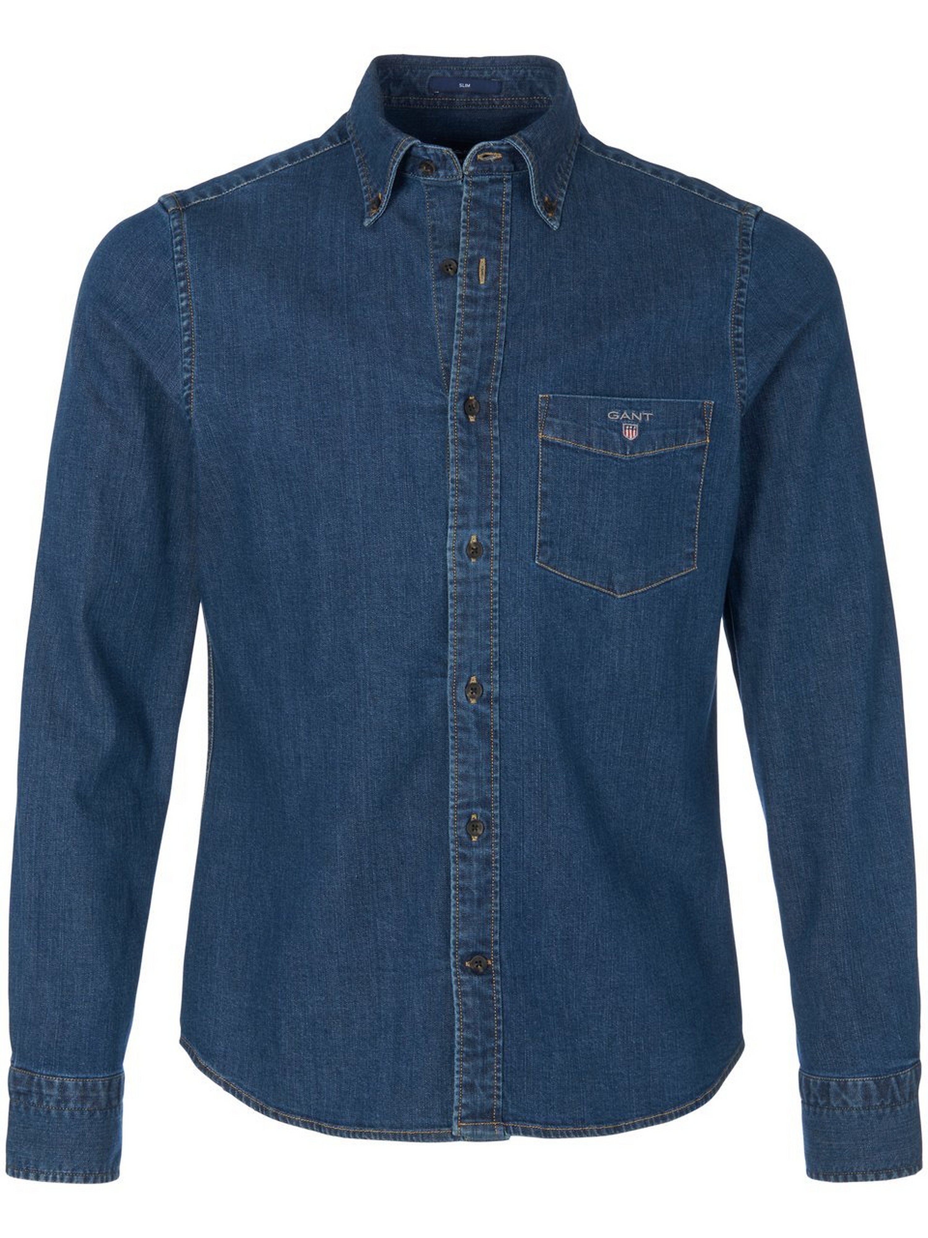 GANT Jeansoverhemd in smalle pasvorm Van denim