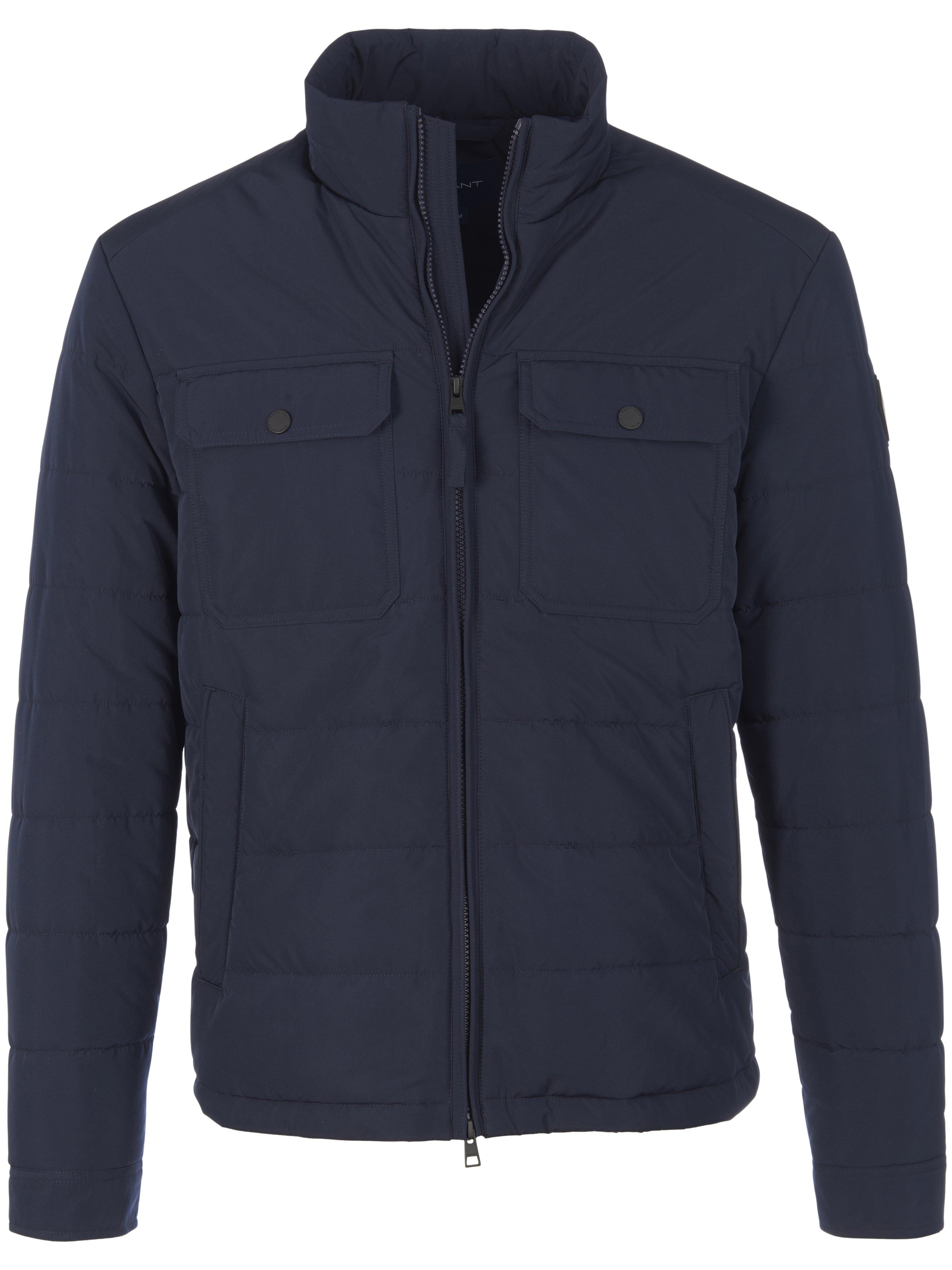 Gant - Jas Quilted Windcheater Donkerblauw - Maat 3XL - Modern-fit