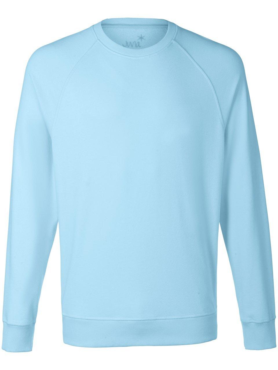 Sweatshirt 100% katoen Van Juvia turquoise