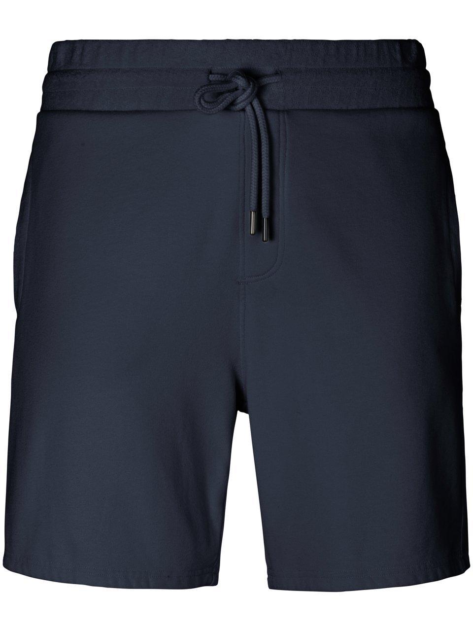 Korte sweatbroek 100% katoen Van Juvia blauw