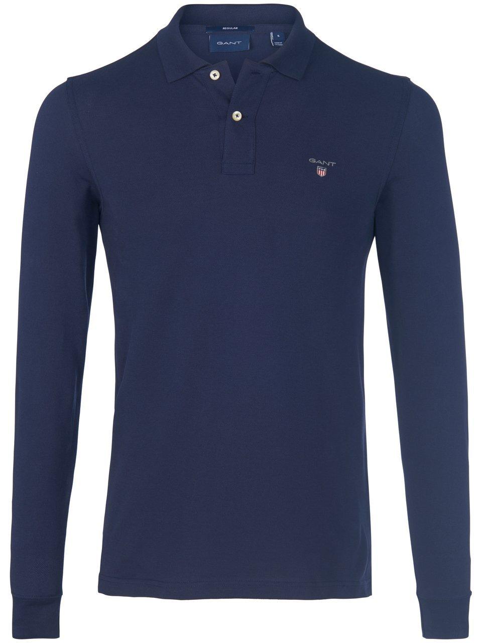 Poloshirt Van GANT blauw