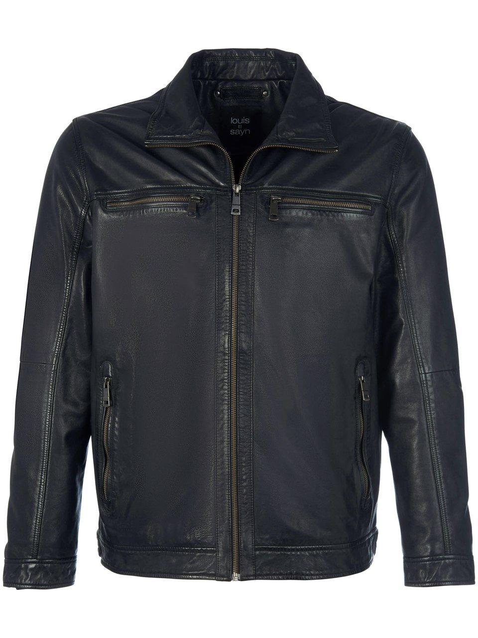 Lederjacke Louis Sayn schwarz