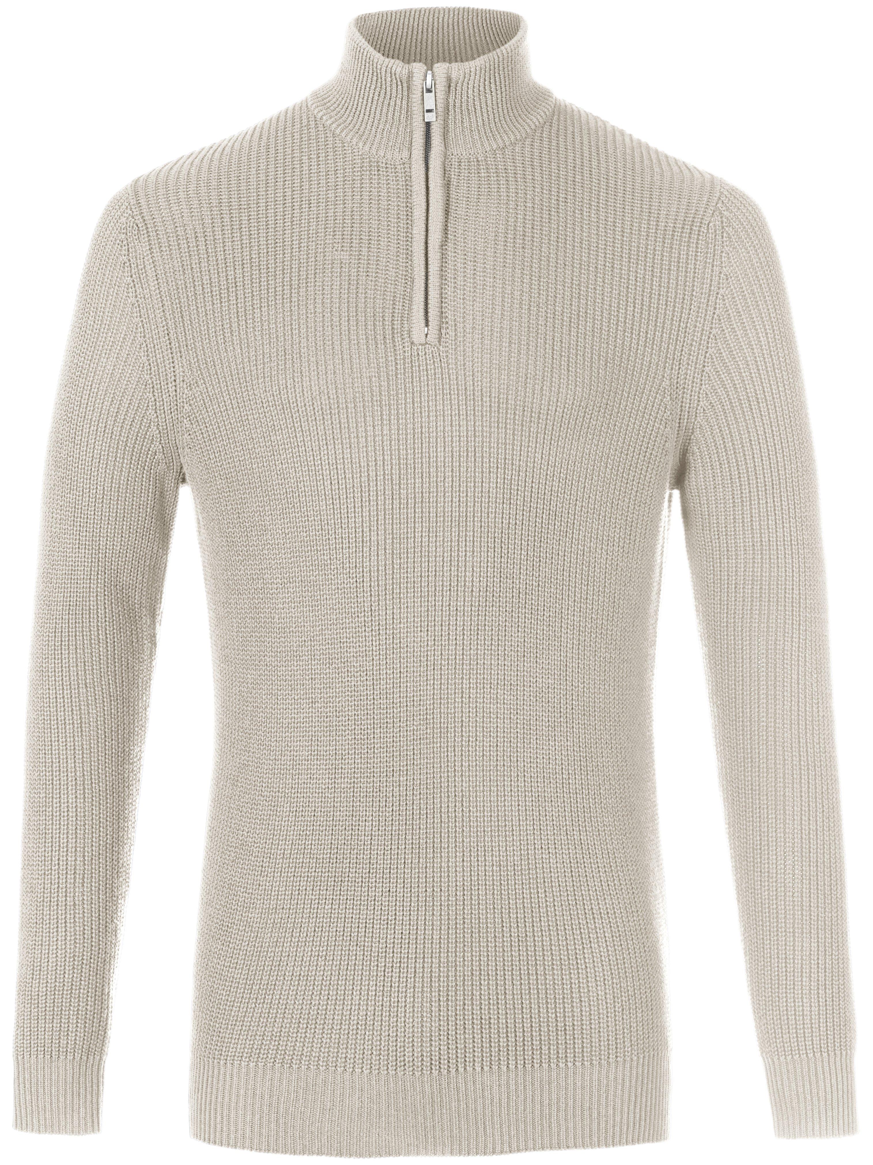 Pullover Stehbundkragen Louis Sayn beige