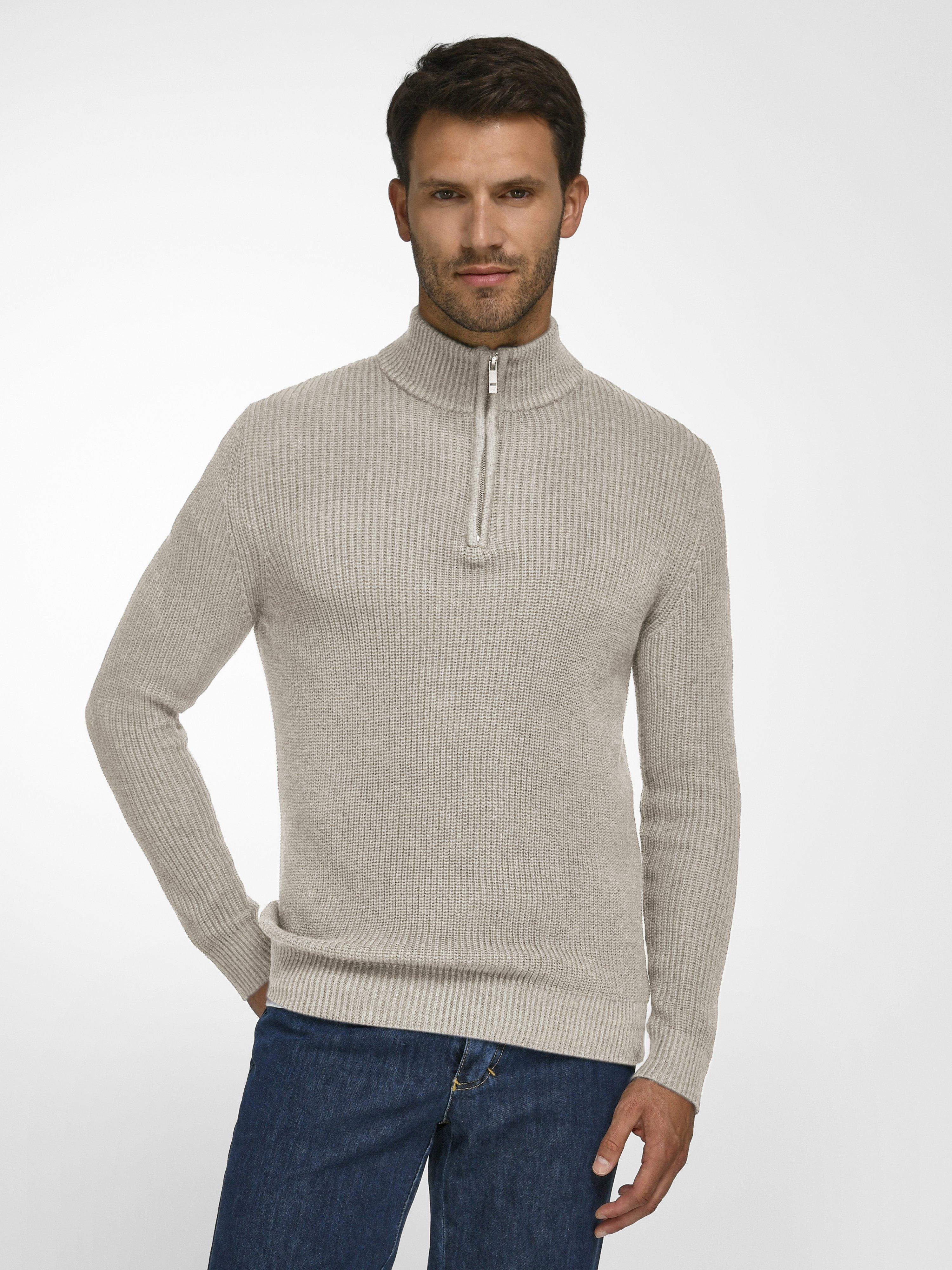 Louis Sayn - Pullover mit Stehbundkragen