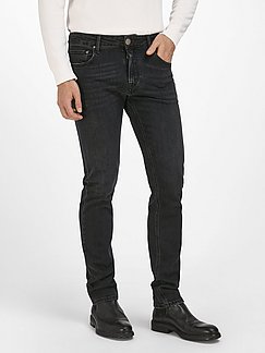 Bundfalten-Jeans Modell Mike denim Peter Hahn Herren Kleidung Hosen & Jeans Jeans Stretch Jeans 