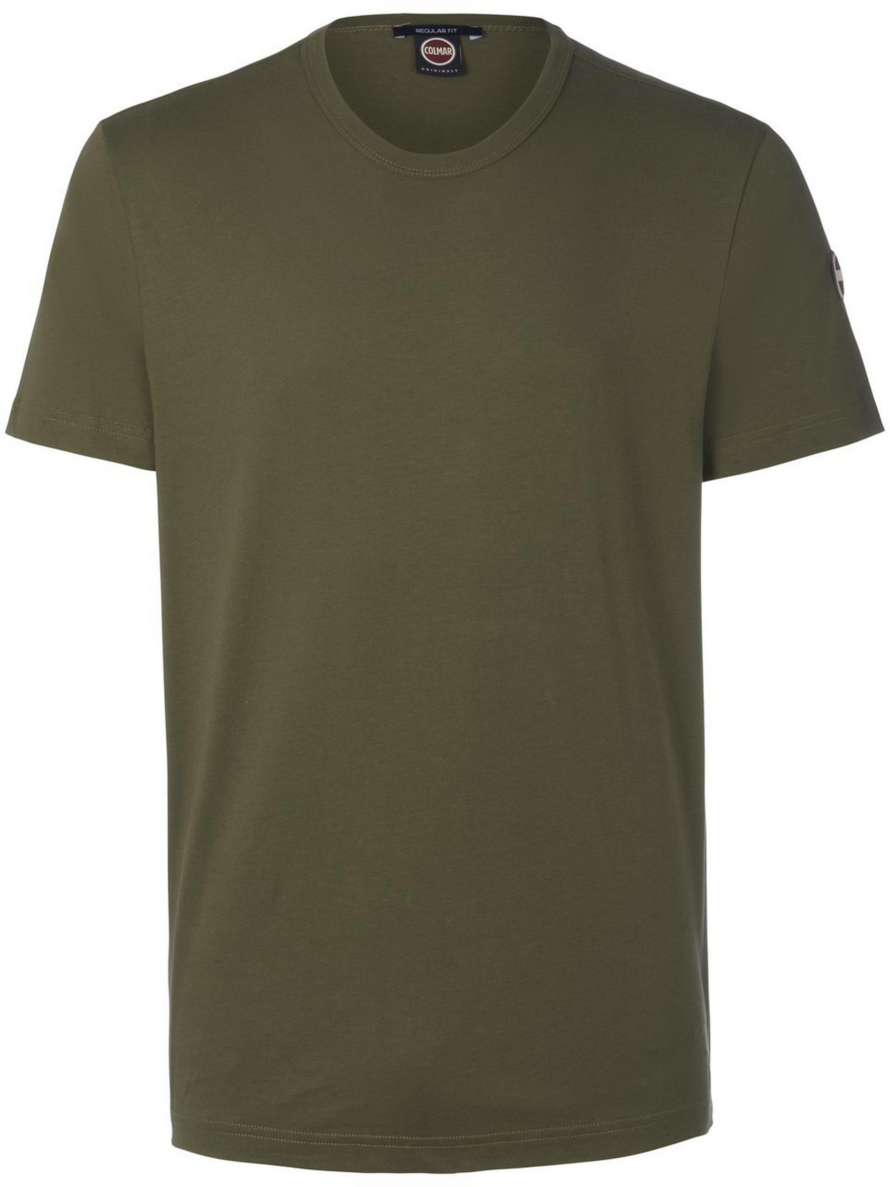 Shirt ronde hals 100% katoen Van COLMAR groen