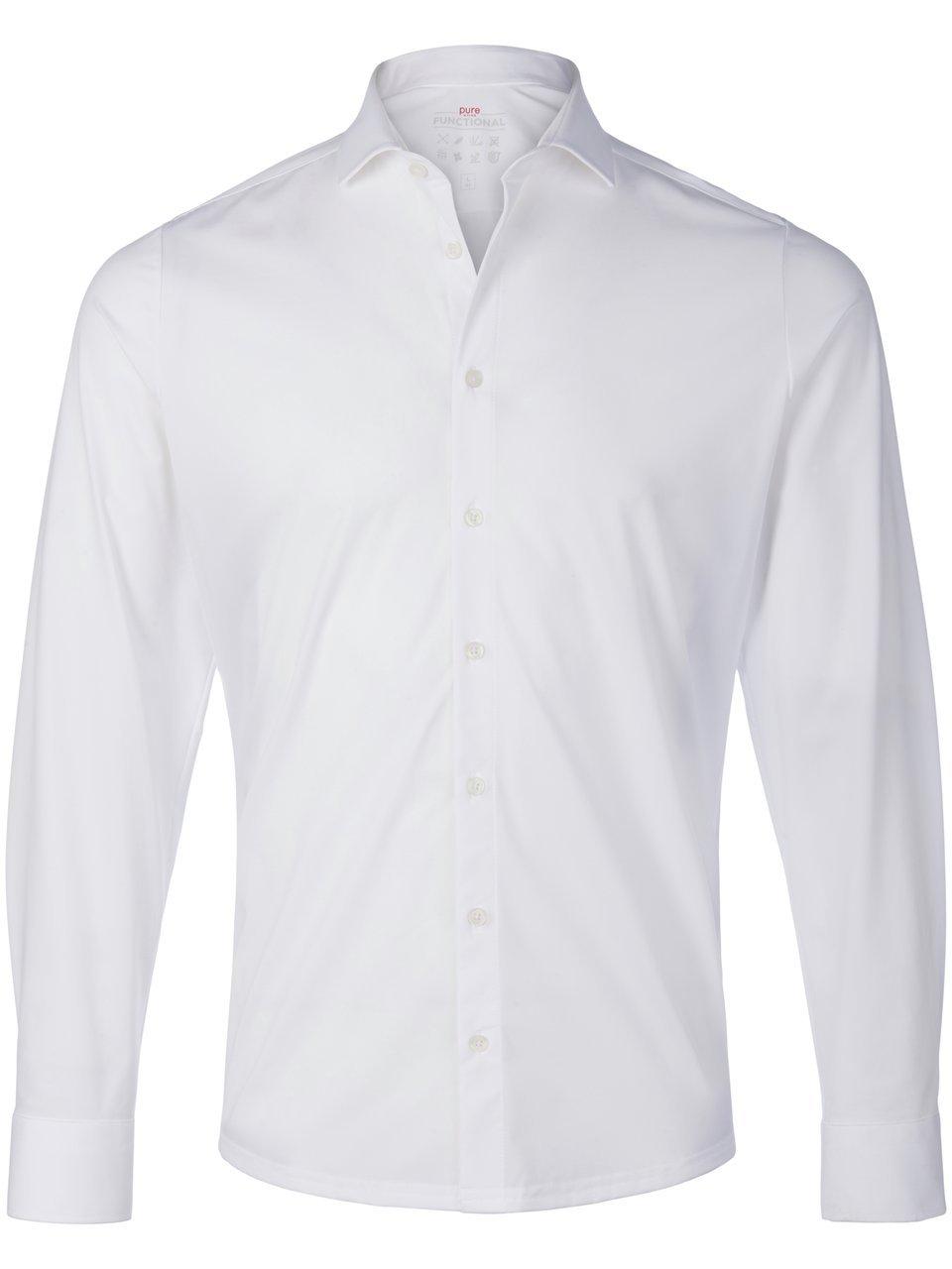 Pure - H.Tico The Functional Shirt Wit - Maat 41 - Slim-fit