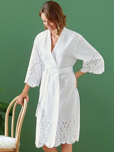 ESSENZA - Kimono mit 3/4-Arm - Weiß