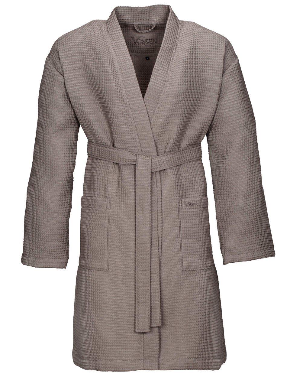 Vossen Badjas Comfort Line ROM - Pique Pepplestone M - Sauna Badjas