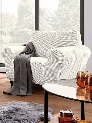 Hagemann - Housse de fauteuil env. 75−90x80−105 cm