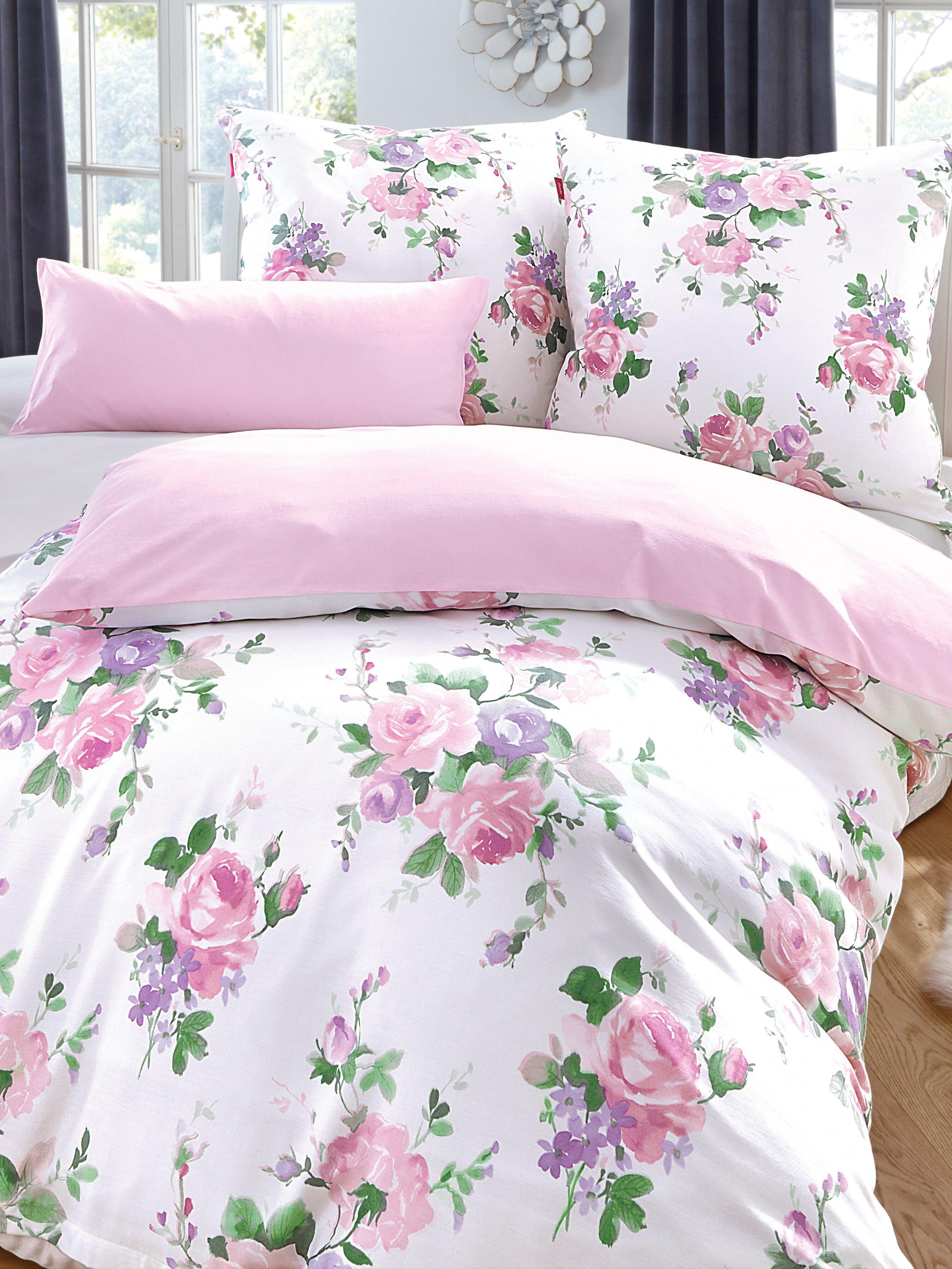 Freundin home collection - Bettbezug ca. 155x220cm, Kissenbezug ca. 80x80cm