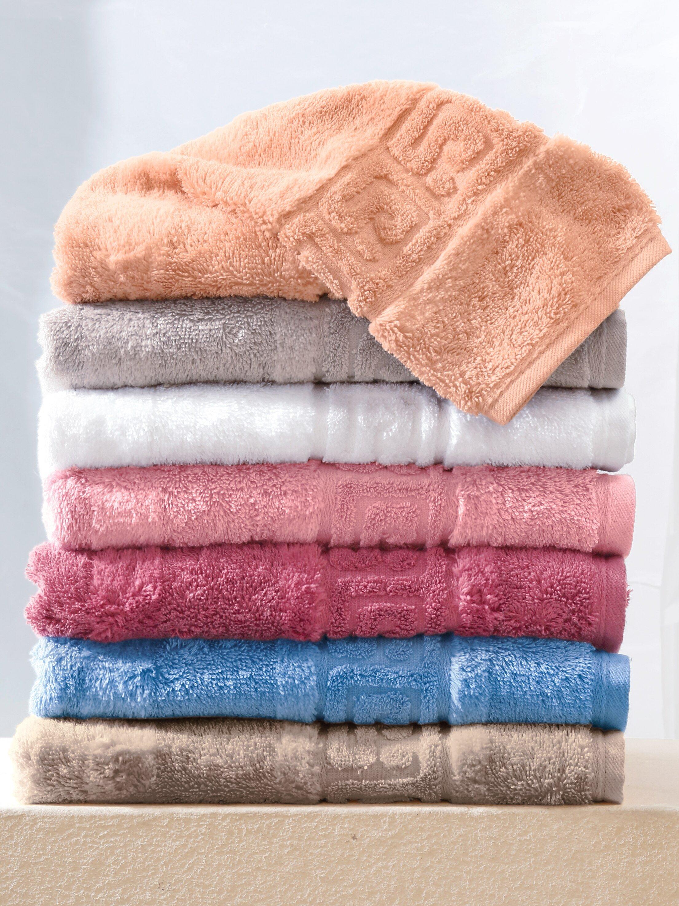 Cawoe Cawö : serviettes-éponges - - Rose