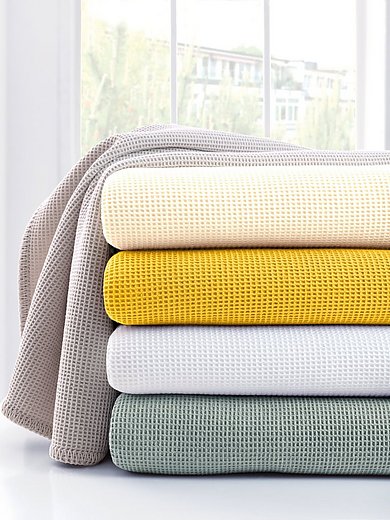 Dormisette - Pique-Decke aus reiner Baumwolle