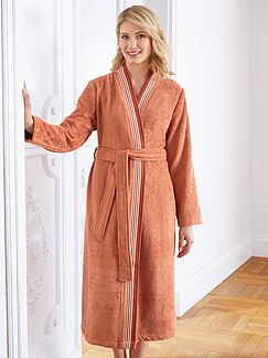 Peter Hahn Damen Kleidung Nachtwäsche Bademäntel Damen-Bademantel orange 