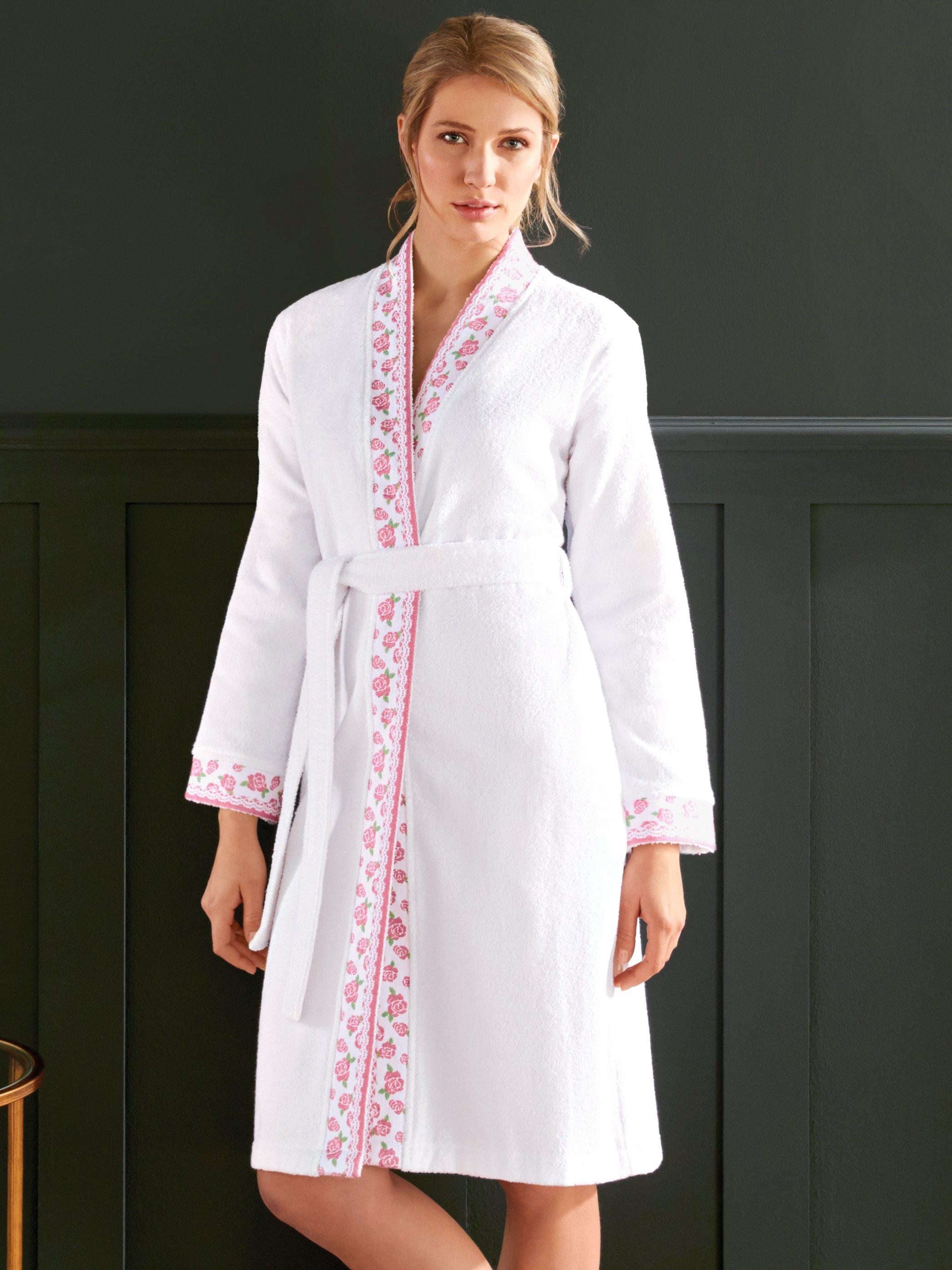 bademantel damen peter hahn