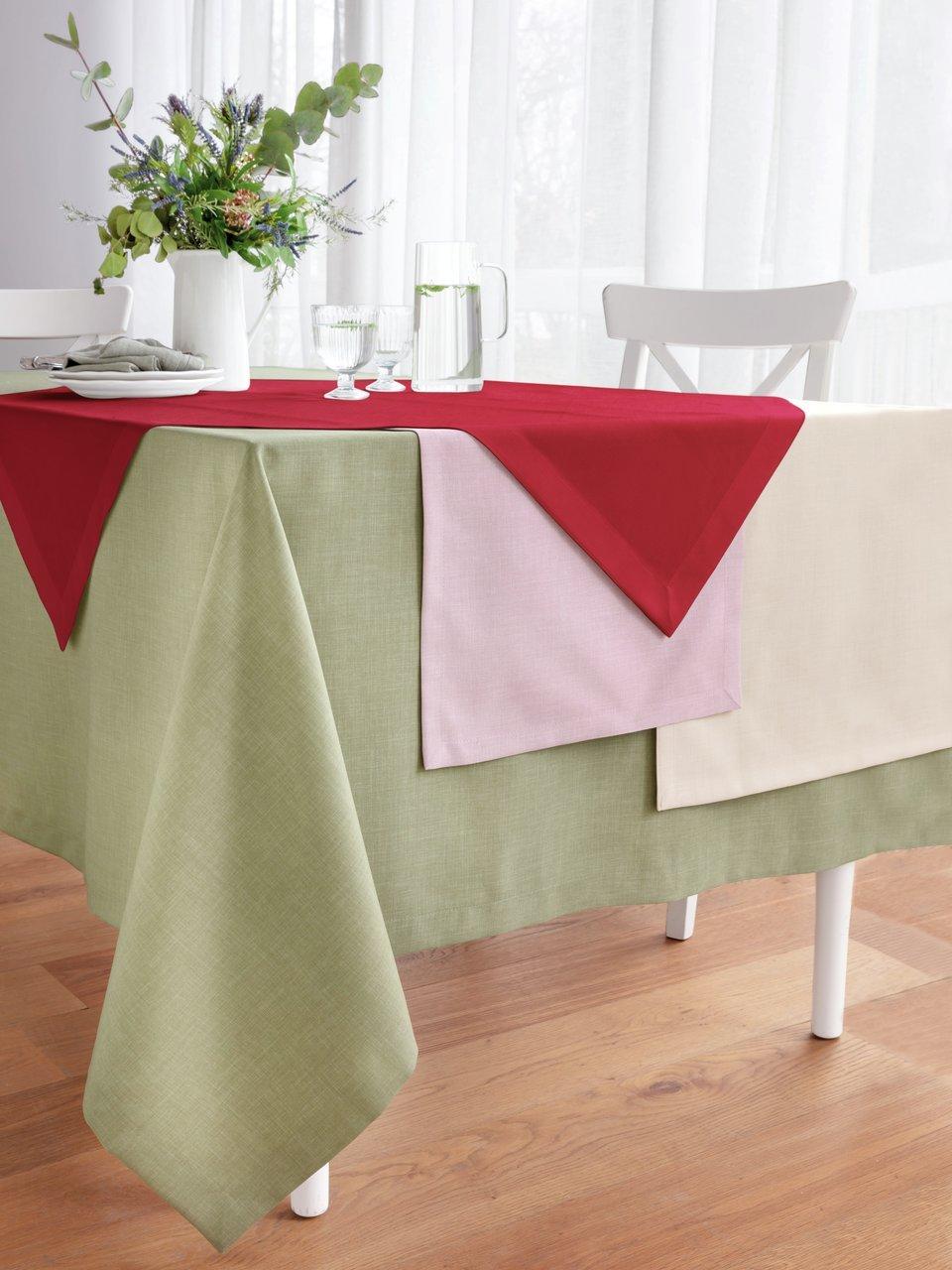 Sander - Mitteldecke, ca. 100x100cm - Bordeaux