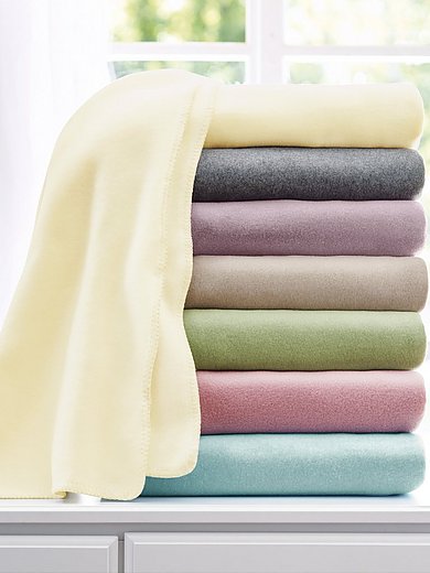 Proflax - Softfleece-deken met siersteek