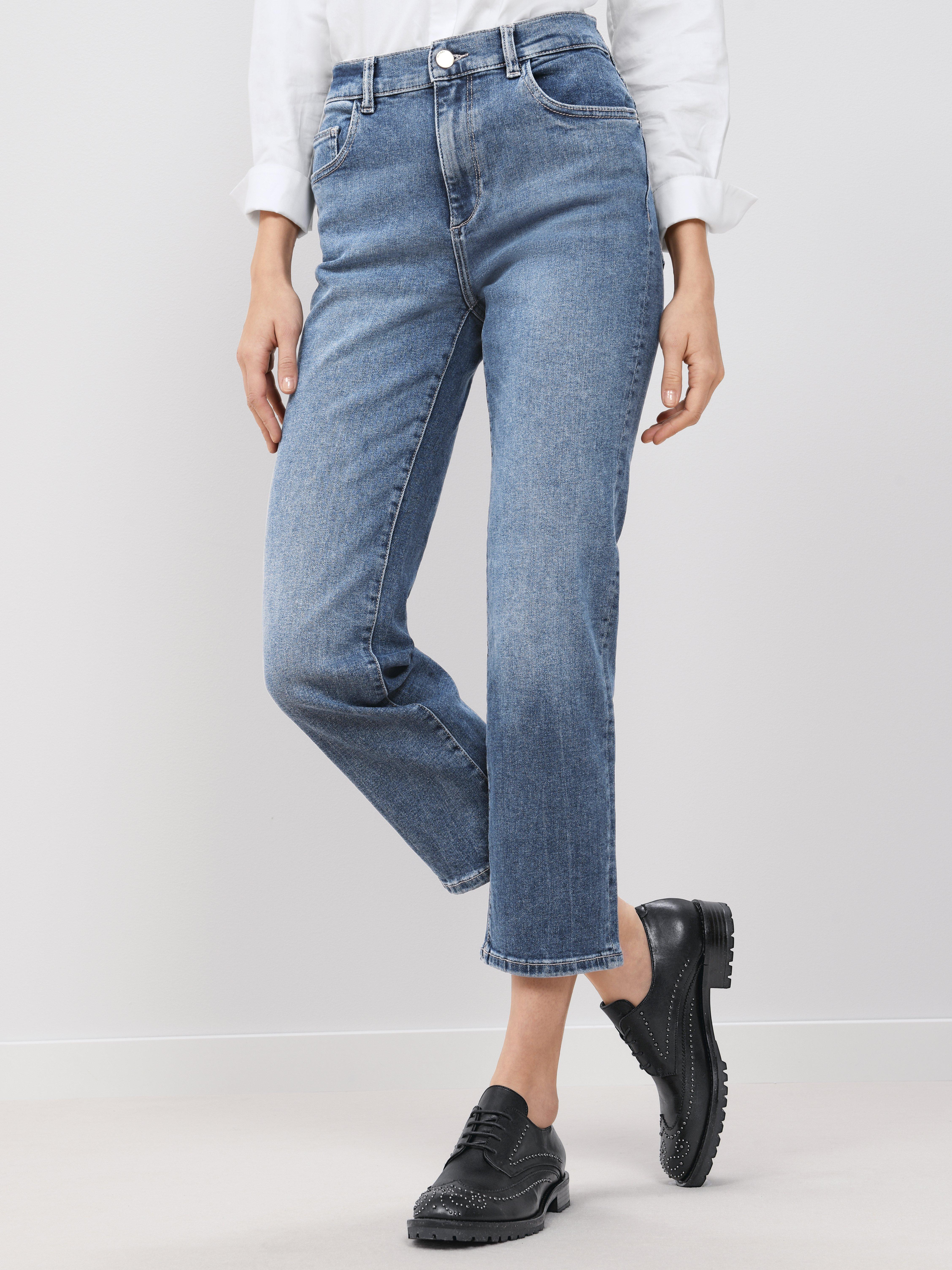 Thumbnail - DL1961 - Knöchellange Jeans Modell Patti Straight Vintage, denim, Gr. 26 - Baumwolle