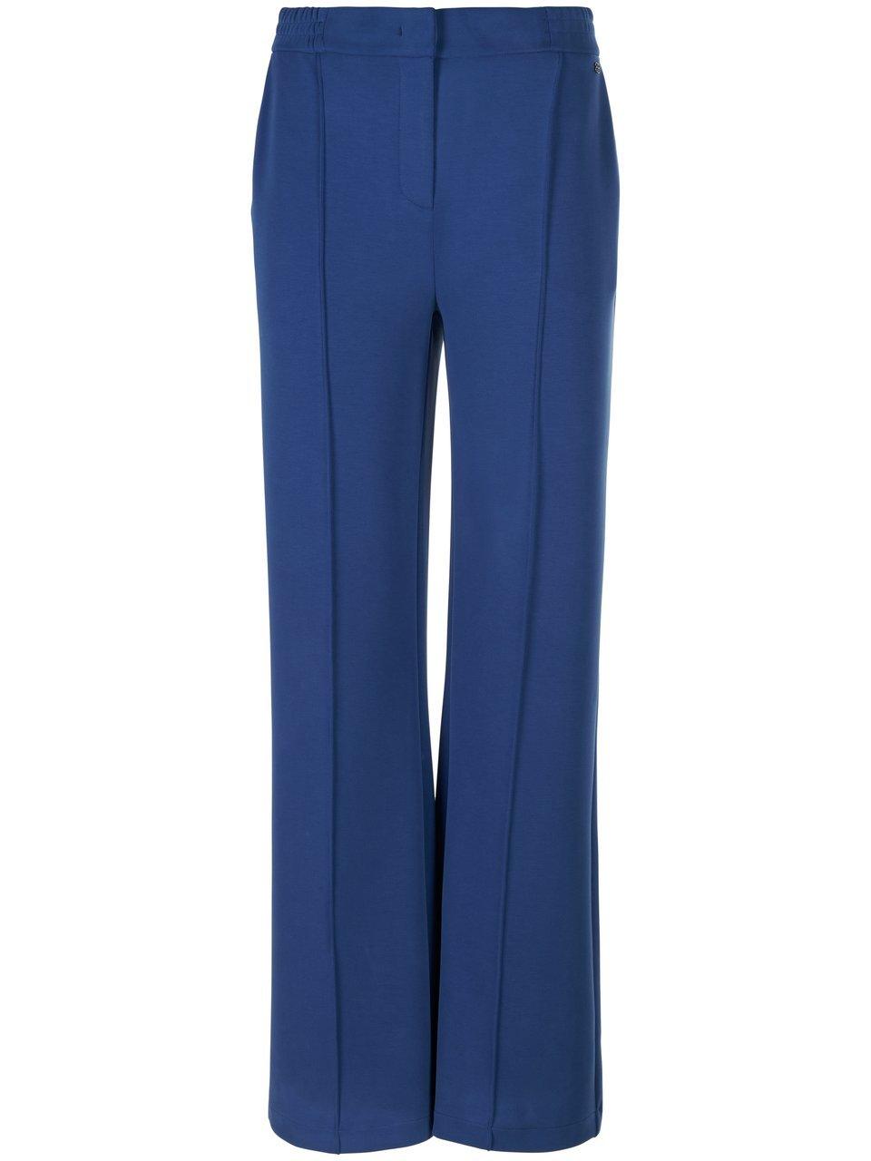 Broek in jogg-pant-stijl wijde, lange pijpen Van BASLER blauw