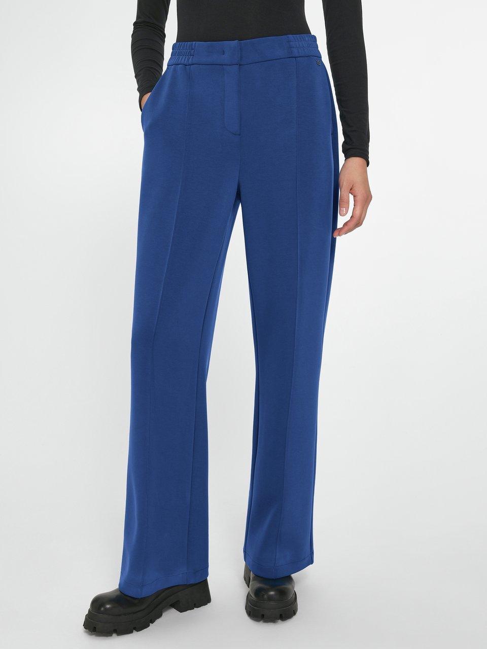 BASLER - Broek in jogg-pant-stijl met wijde, lange pijpen