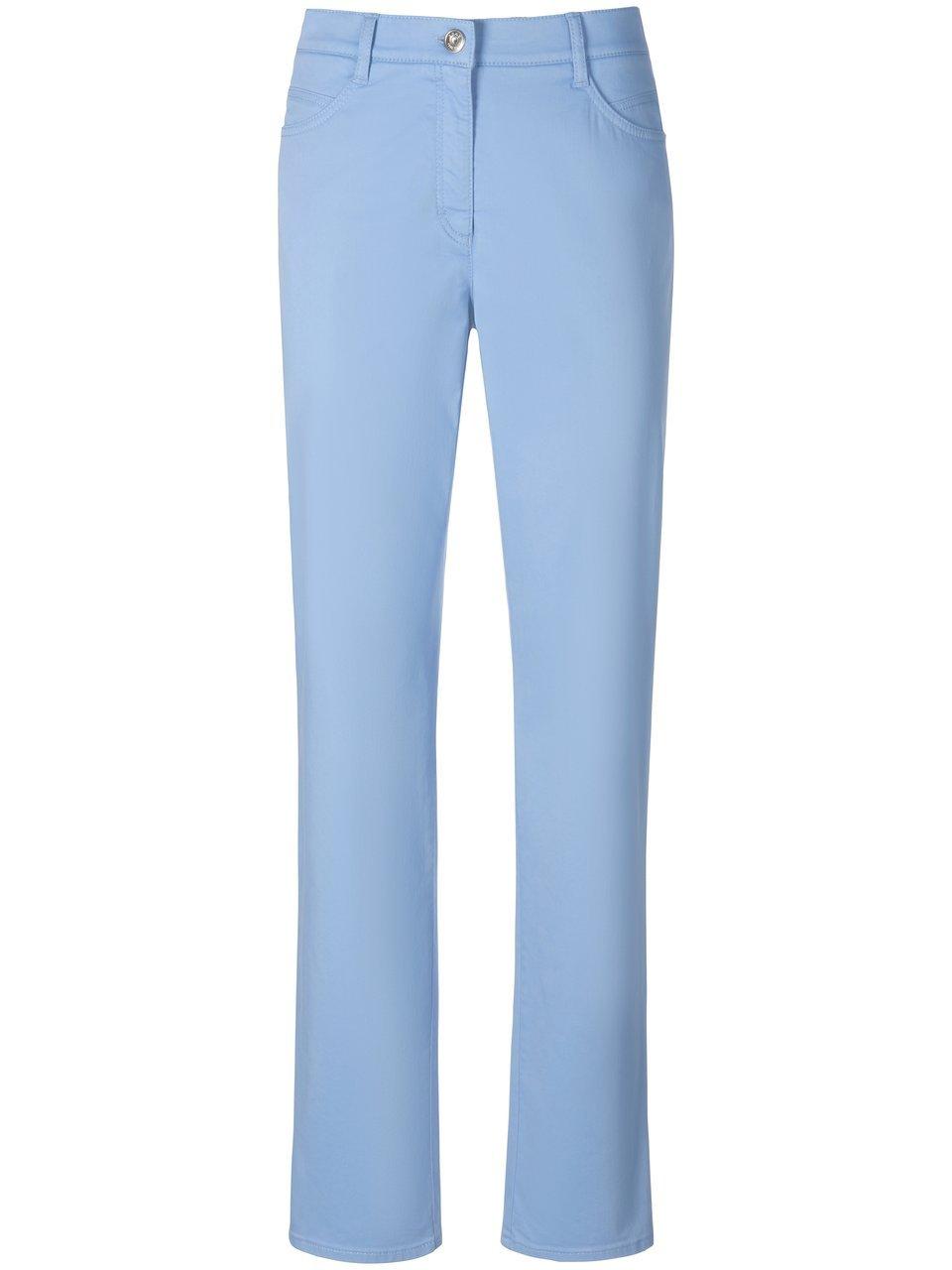 Feminine fit-broek model Nicola Pima Cotton Van Brax Feel Good blauw