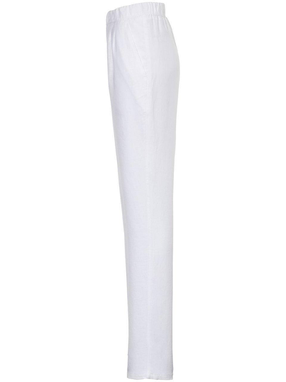 Thumbnail - Schlupf-Hose im Chino-Stil Peter Hahn weiss