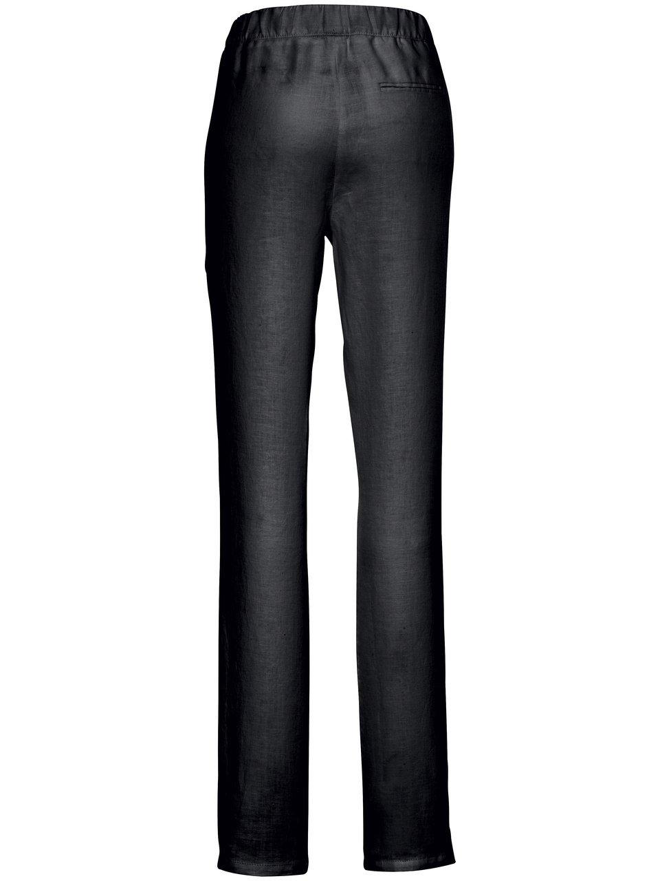 Thumbnail - Schlupf-Hose im Chino-Stil Peter Hahn schwarz