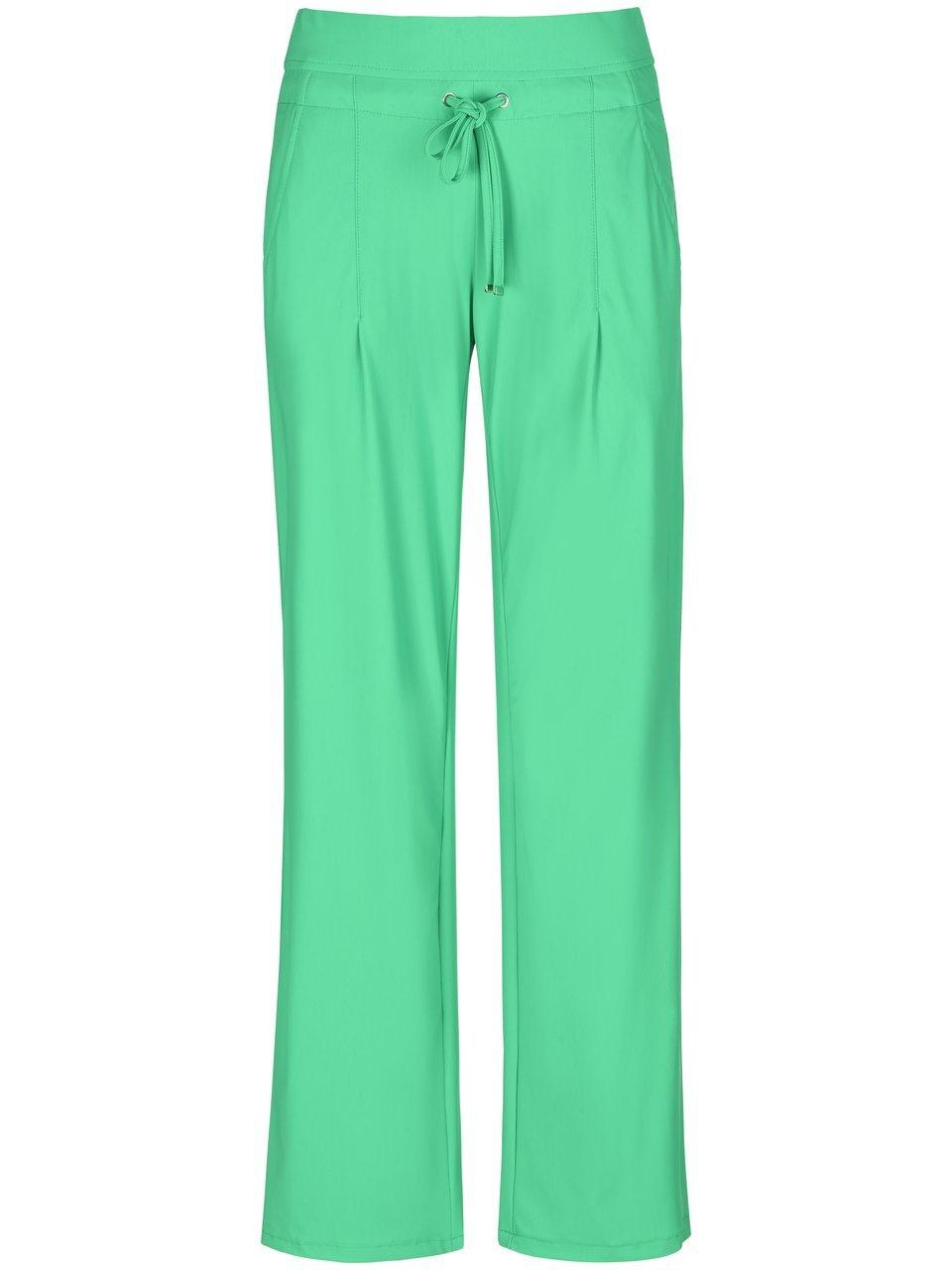 Broek model Candice Straight Van Raffaello Rossi groen