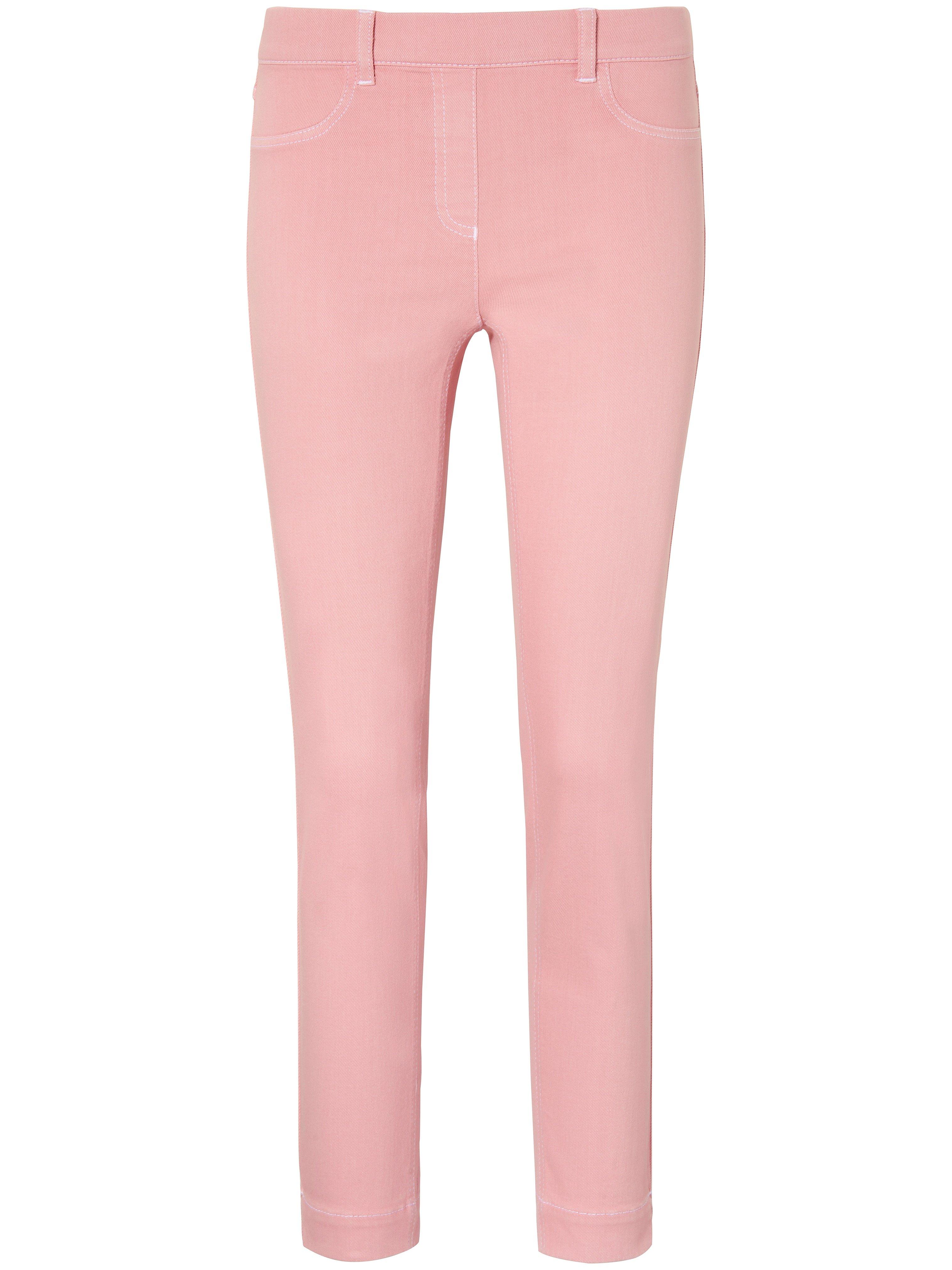 Enkellange jeans pasvorm Sylvia Van Peter Hahn roze