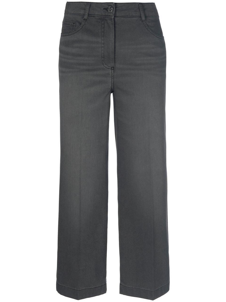 Jeans-culotte persplooien Van BASLER grijs