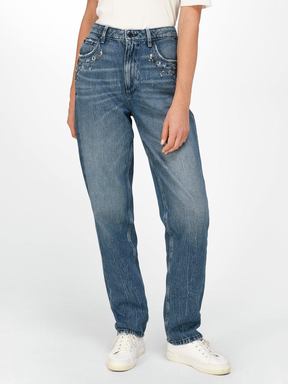 Blue Denim Guess Mom Jeans