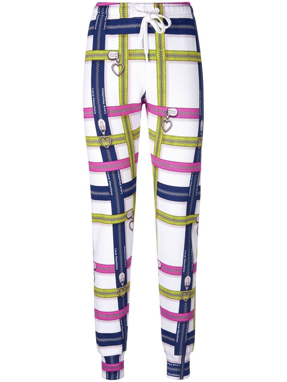 Broek in jogg-pant-stijl Van Love Moschino multicolour