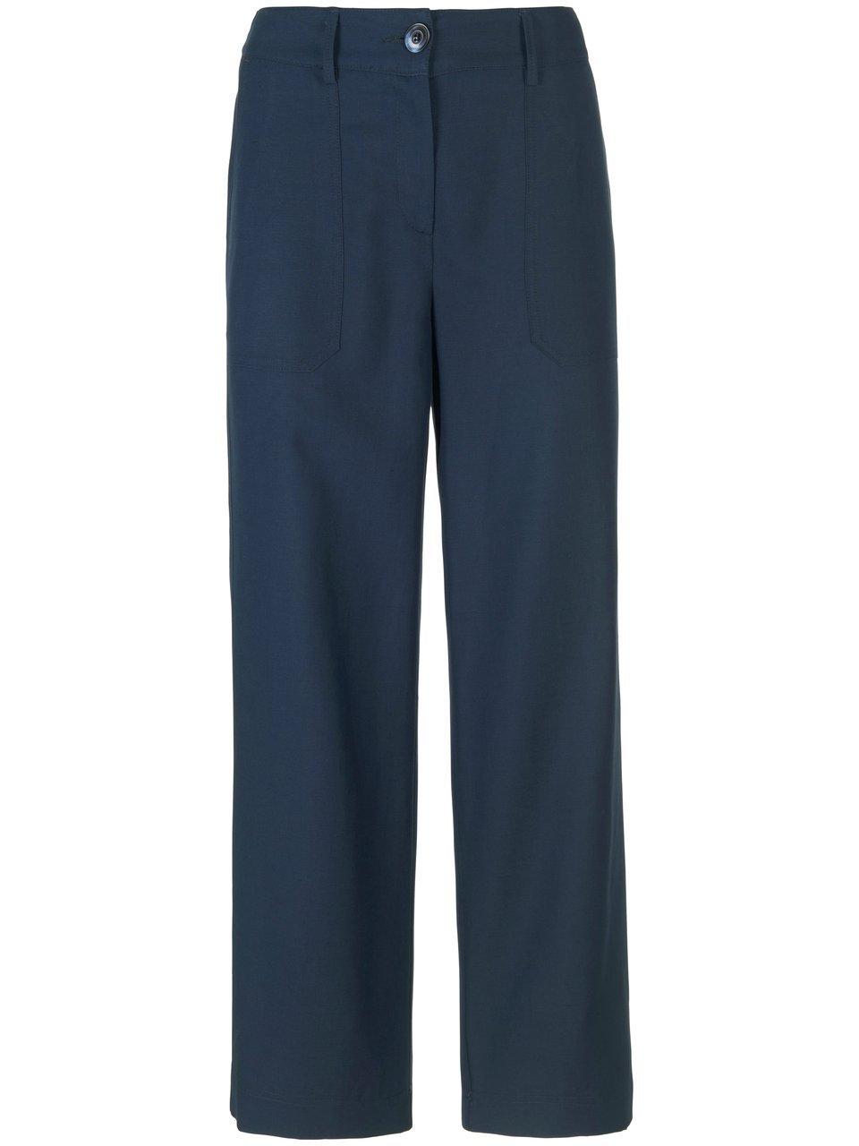 7/8-broek pasvorm Cornelia Van Peter Hahn blauw