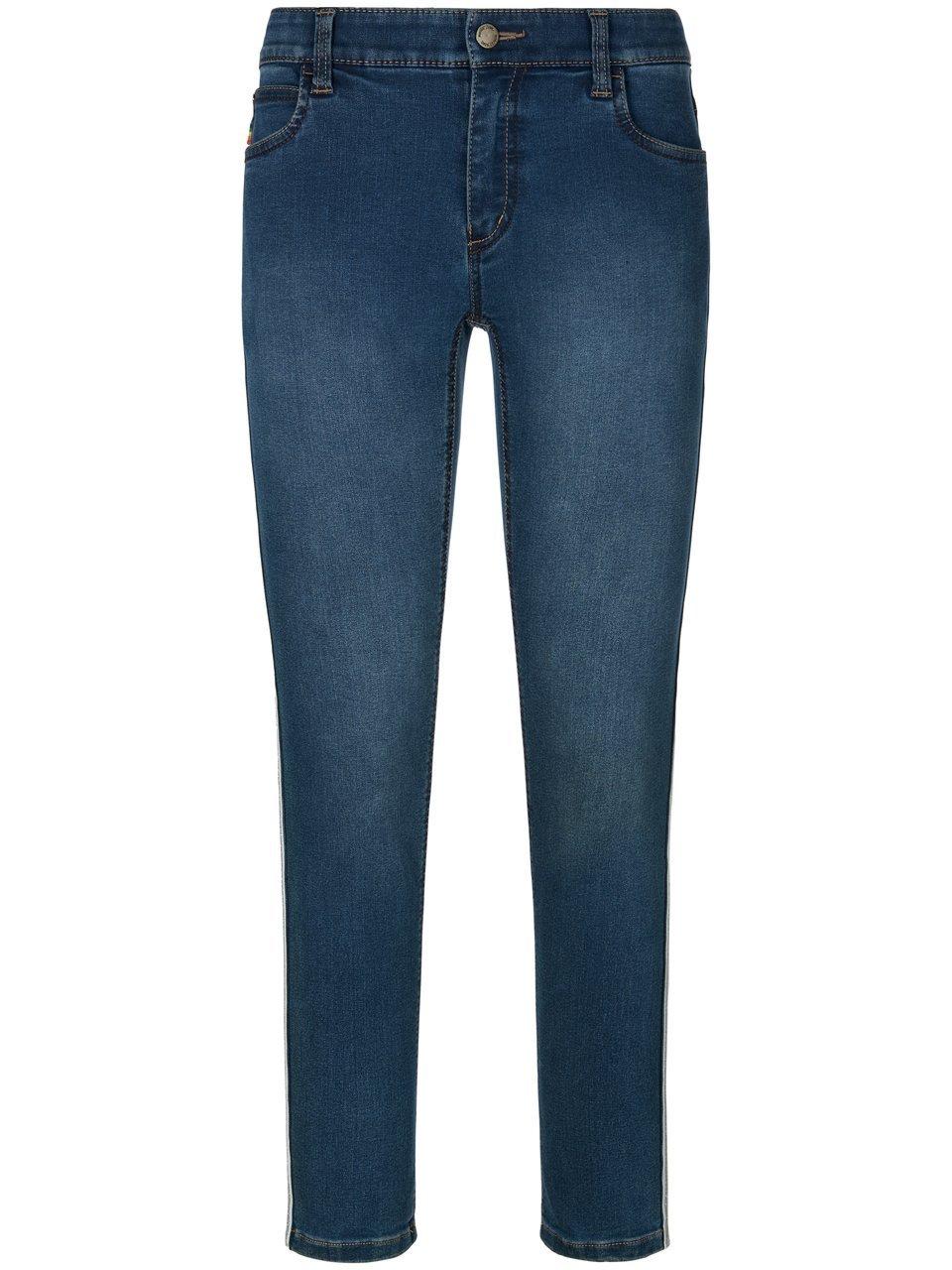 Enkellange skinny jeans glitters Van Wonderjeans denim