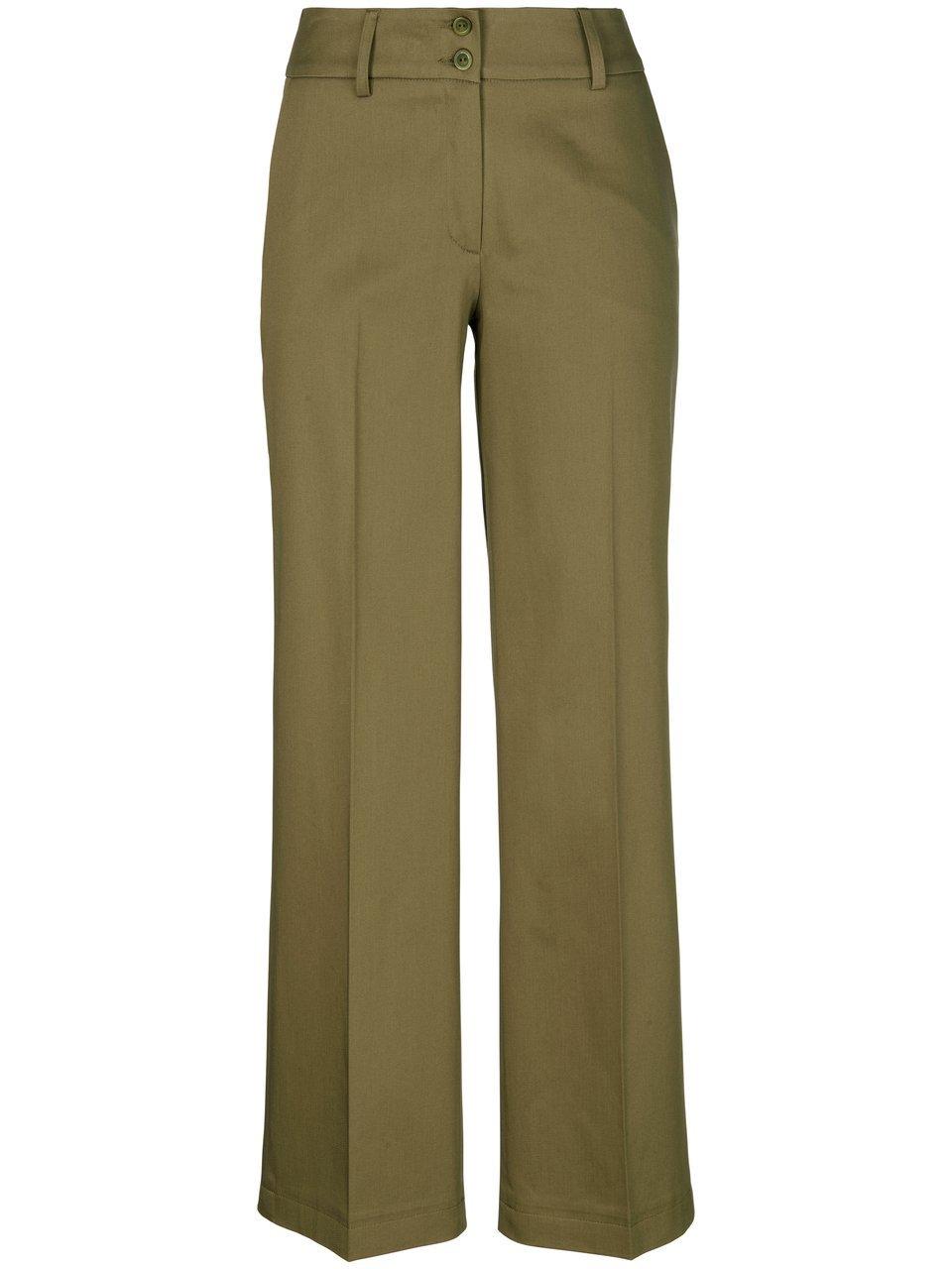 Broek katoenstretch Van St. Emile groen