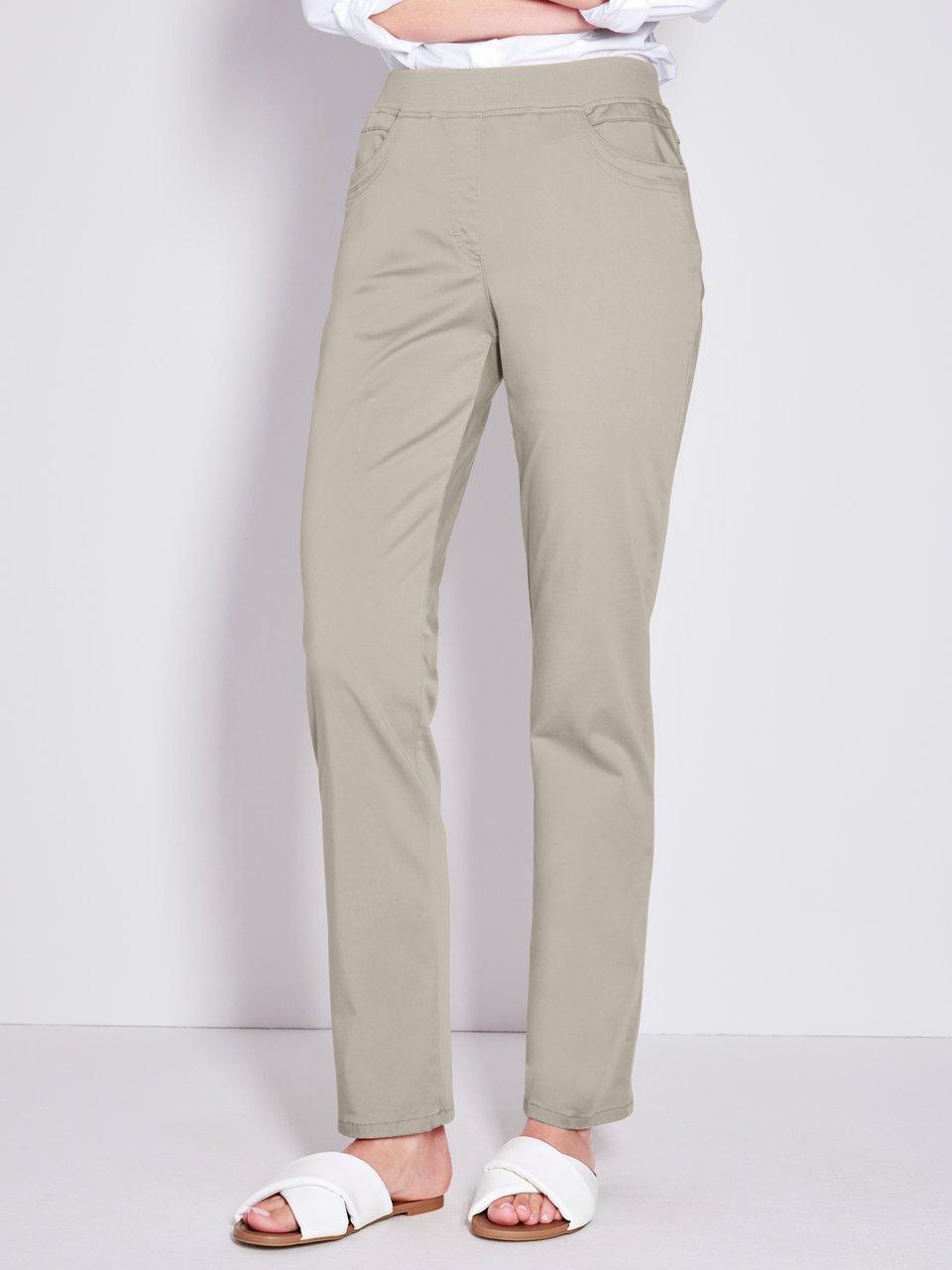 ProForm Slim-broek model Pamina Fun Van Raphaela by Brax beige