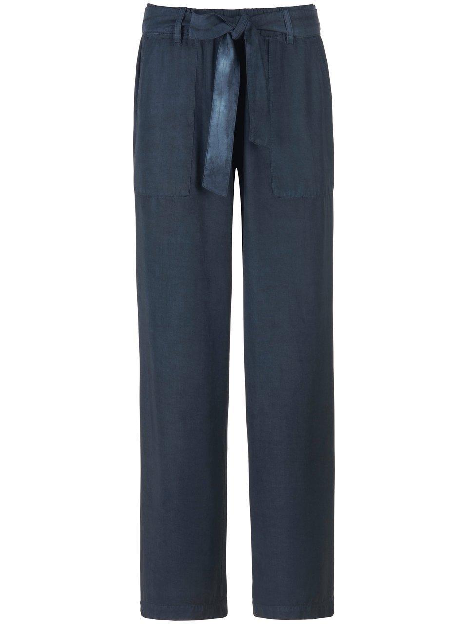 Thumbnail - Peter Hahn - Wide Fit-Hose Passform Cornelia, blau, Gr. 46 / L - Lyocell